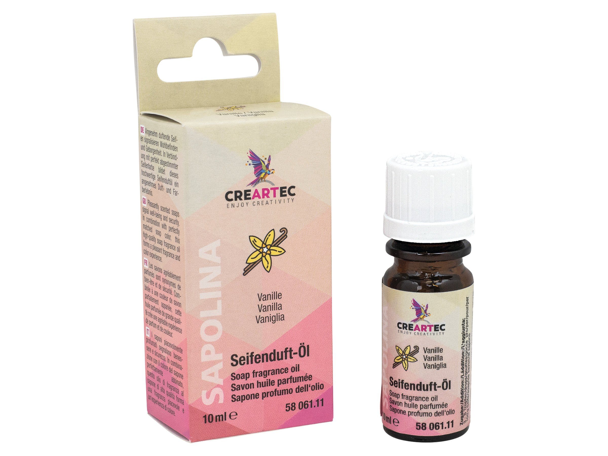 Seifenduftöl Sapolina Duft Vanille - 10ml -