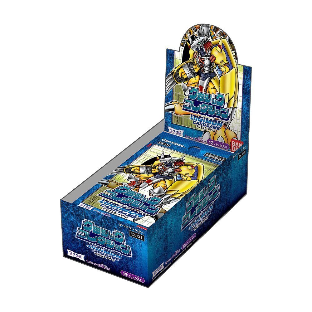 Bandai Sammelkarte Digimon Card Game Classic Collection EX-01 Booster Display, japanisch