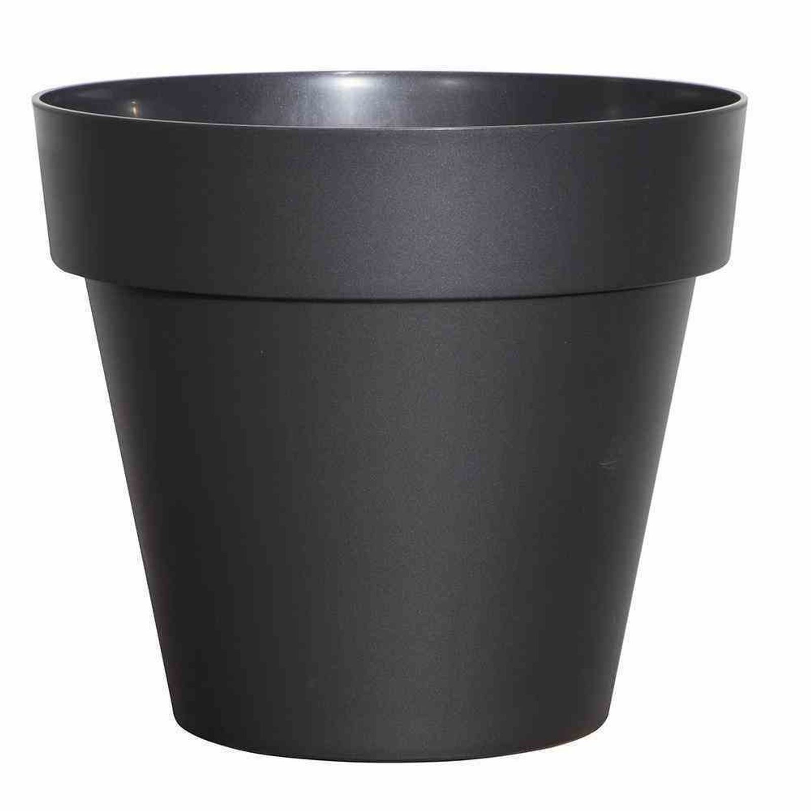 euro3plast Pflanzkübel Kübel MITU PAC 30 cm anthrazit