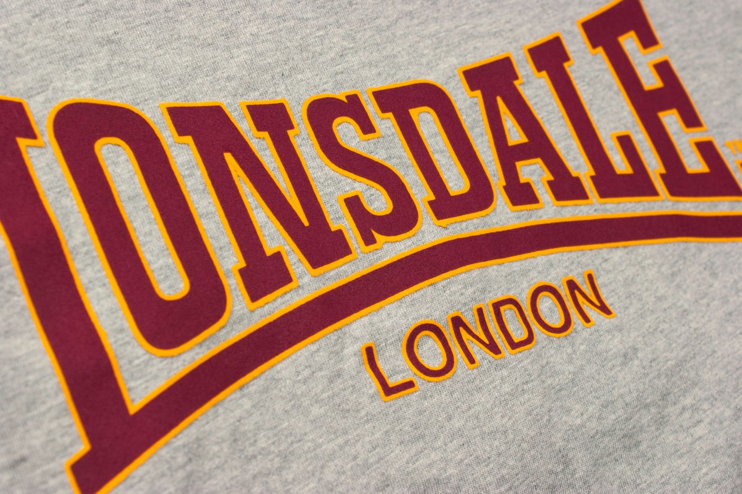 Lonsdale T-Shirt Classic T-Shirt Lonsdale Herren Adult grey marl