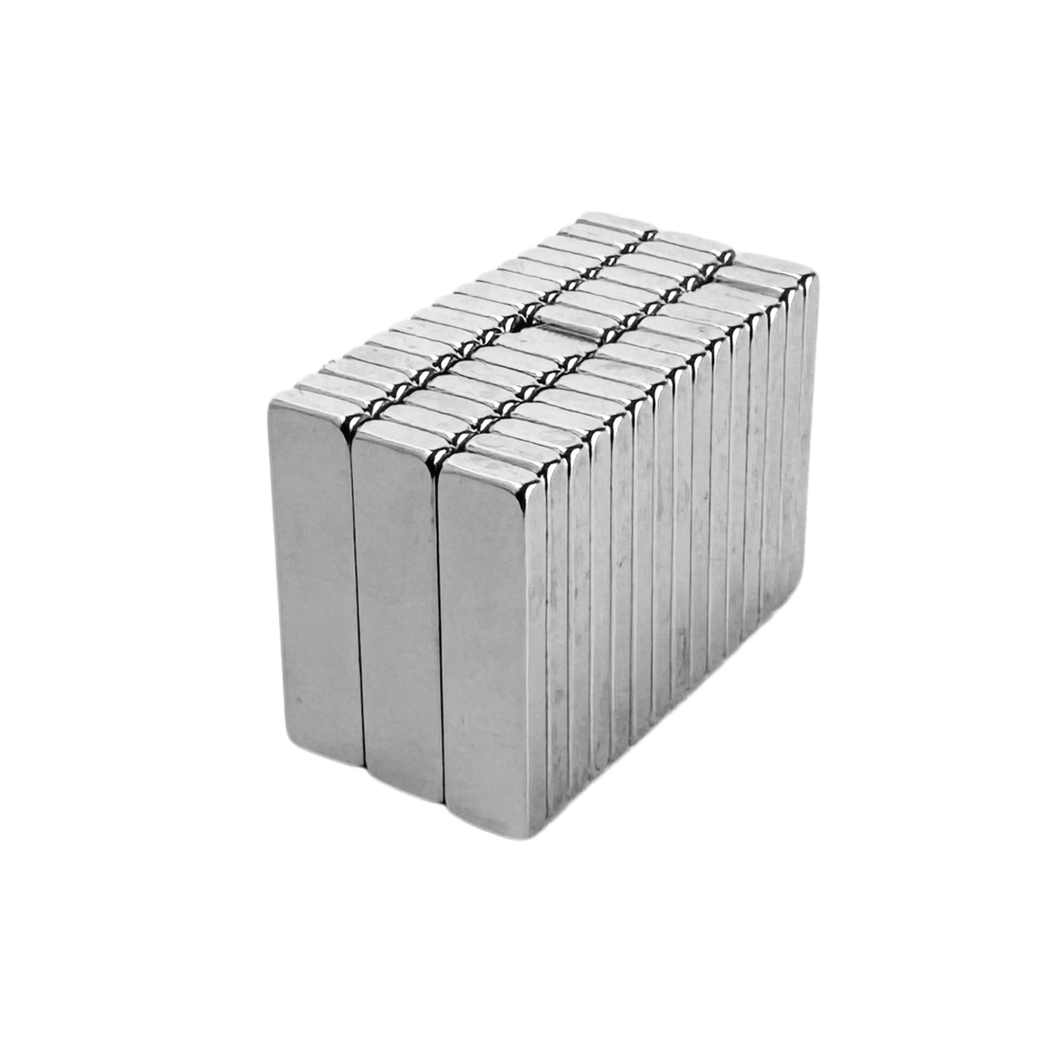 MaajeeKuto Magnet Neodym Magnet 20x5x2 mm Supermagnete Starke Magnet (1-St)