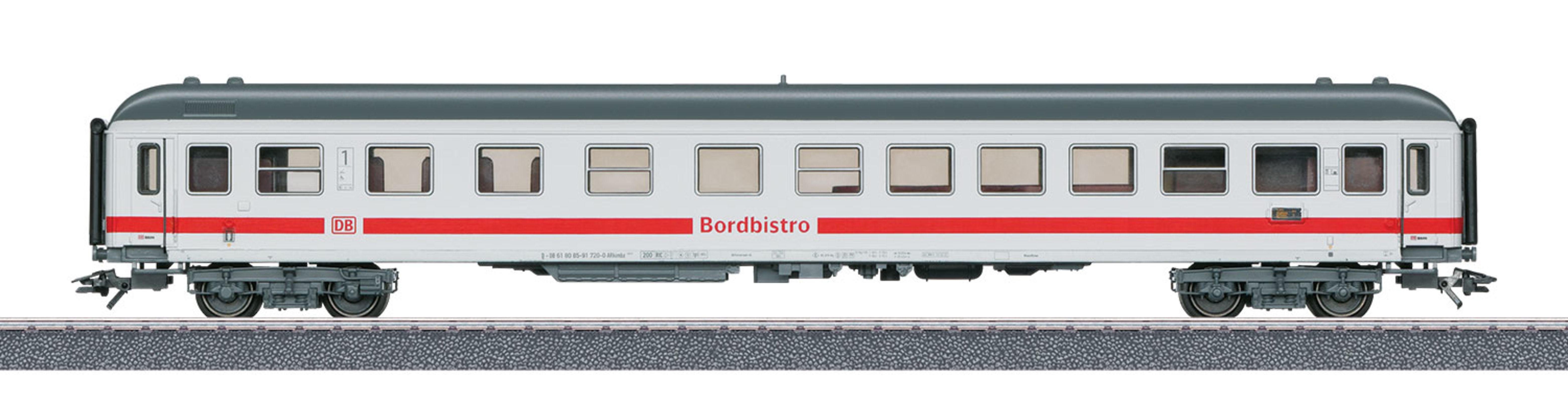 Märklin Personenwagen IC Schnellzugwagen Bistro-Café DB AG -40502, Spur H0