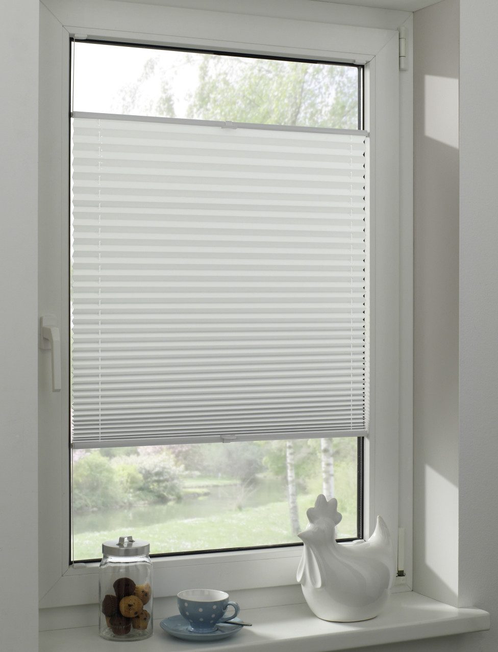 GARDINIA Plissee Gardinia Thermo-Plissee weiß Concept