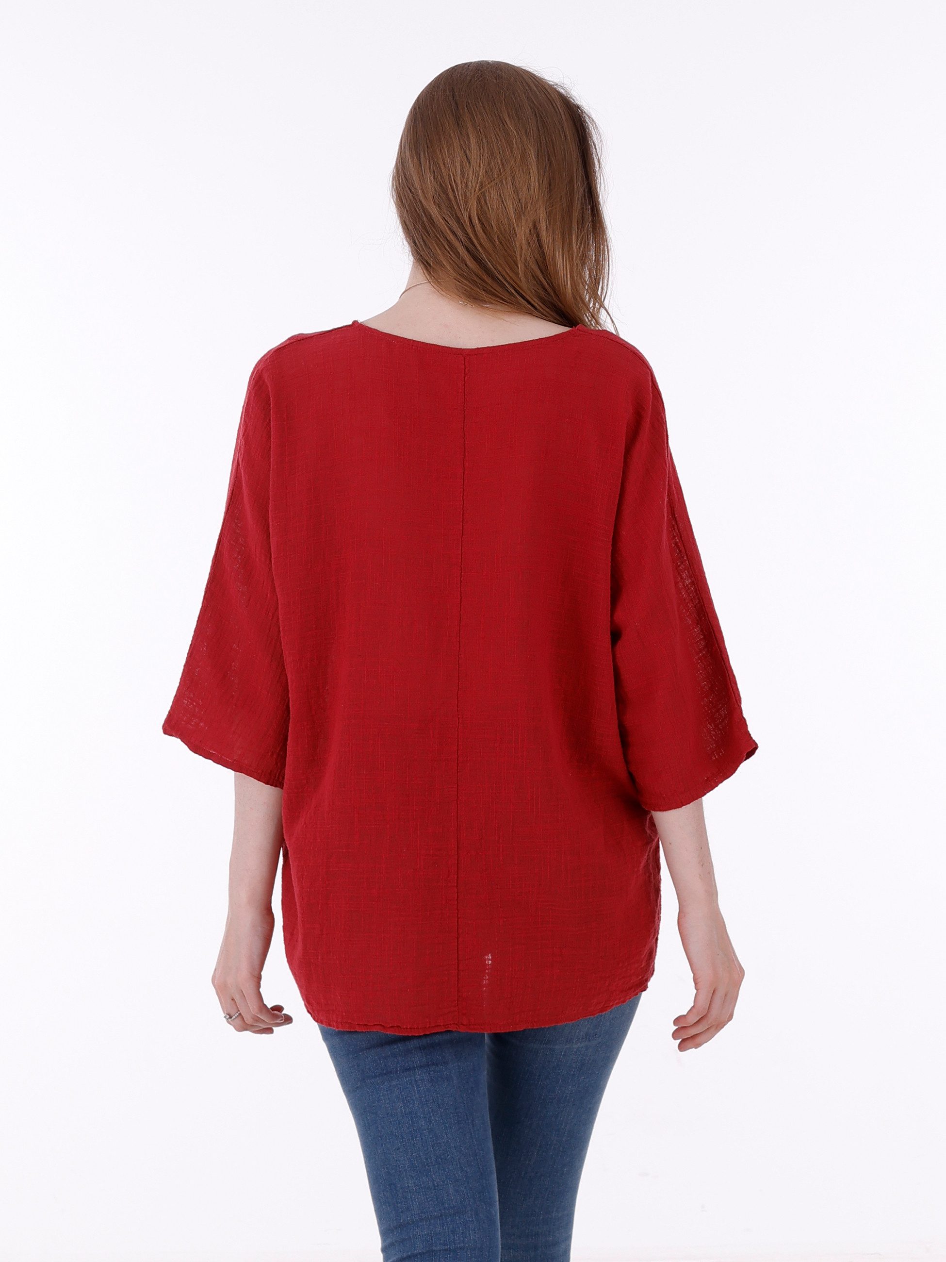 YC Fashion & Style Rundhalsshirt Lässiges Baumwollshirt – unkompliziert, kombistark & in vielen Farben aus Baumwolle
