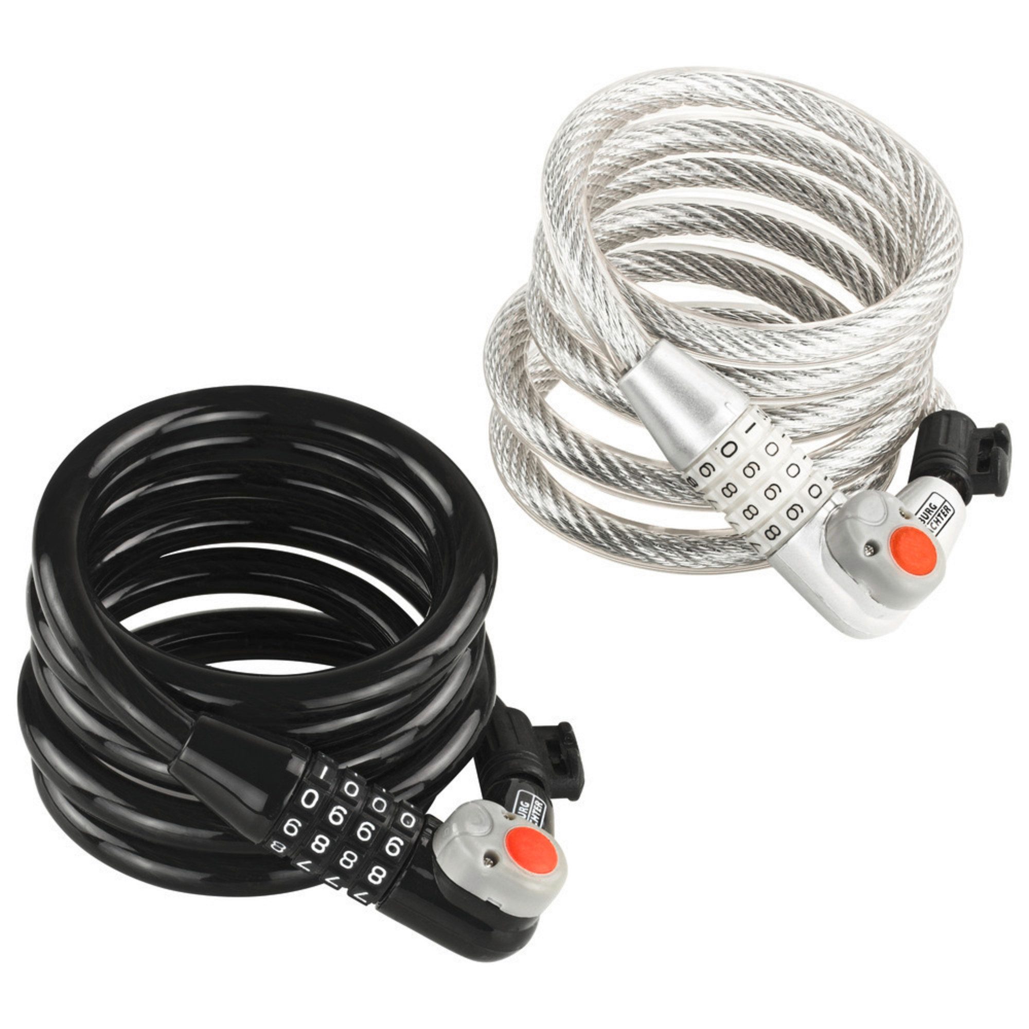 Burg Wächter Kettenschloss Zahlenspiralschloss 230 180 L 7280