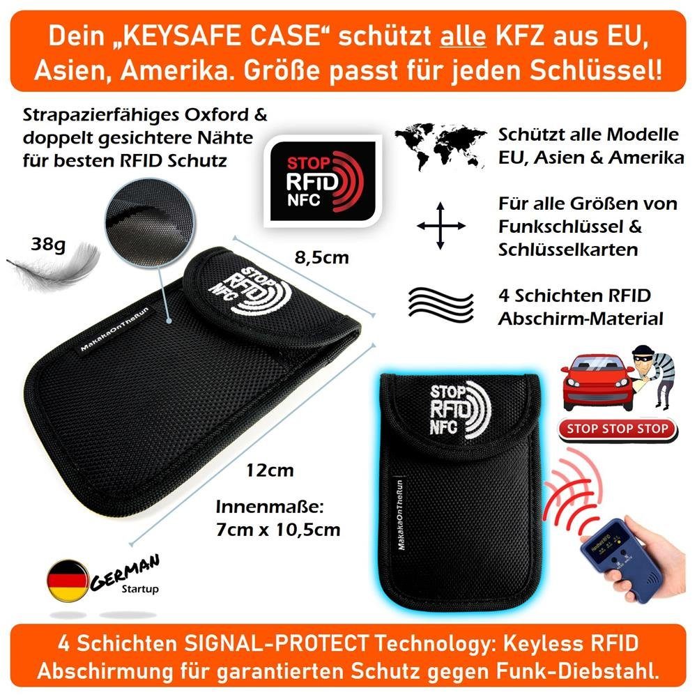 MakakaOnTheRun Schlüsseltasche KeySafe Case, Diebstahlschutz, Ausleseschutz günstig online kaufen