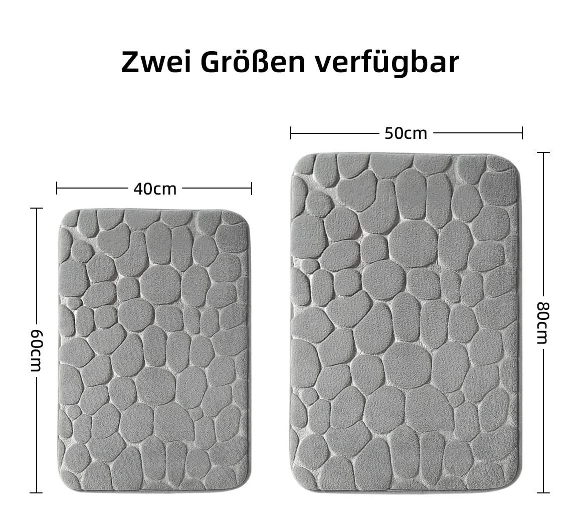 RWEUOQ Badematte Badematte rutschhemmend Memoryschaum Badteppich, günstig online kaufen