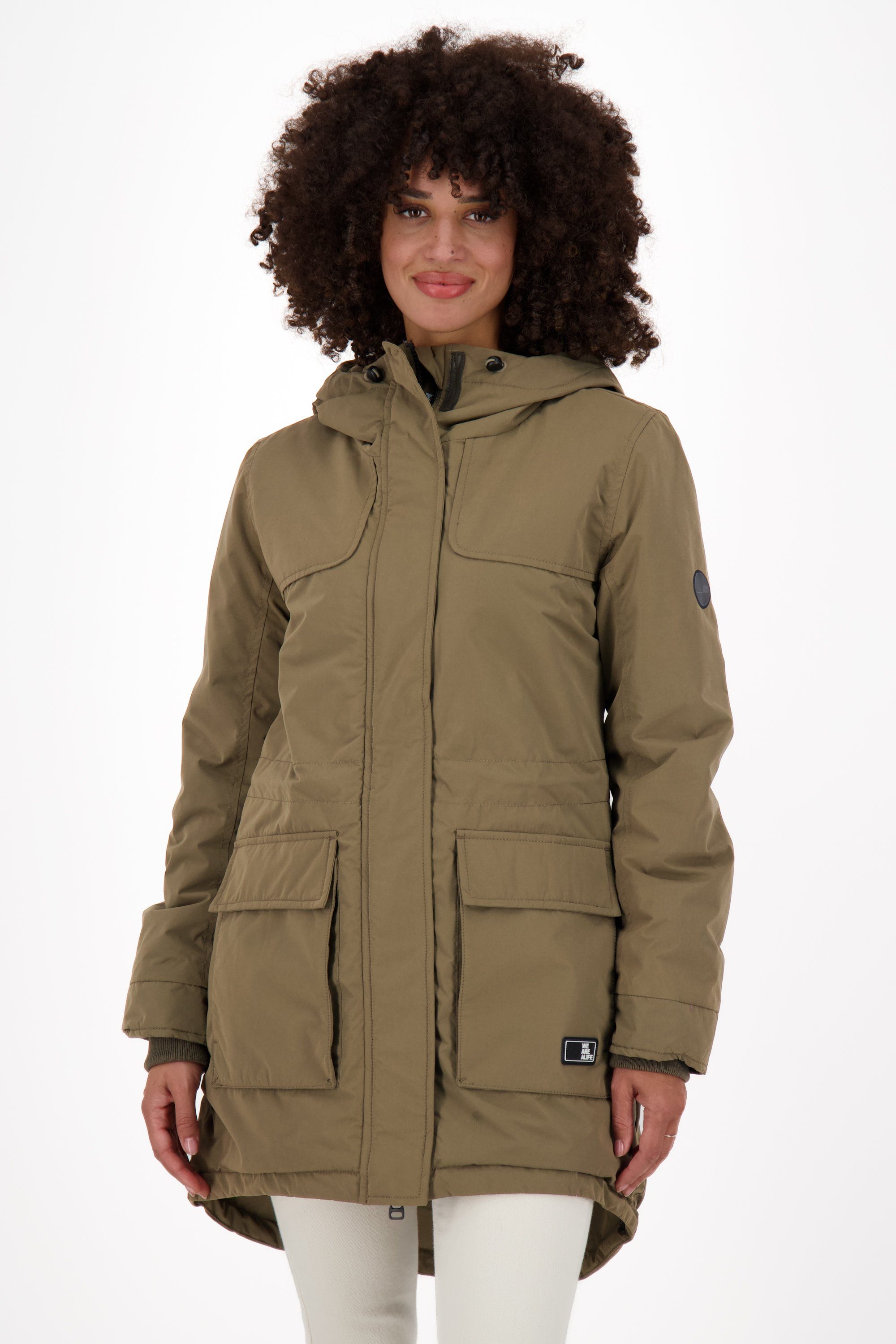 Alife & Kickin Winterjacke CharlizeAK A Coat Damen Winterjacke, gefütterte Jacke