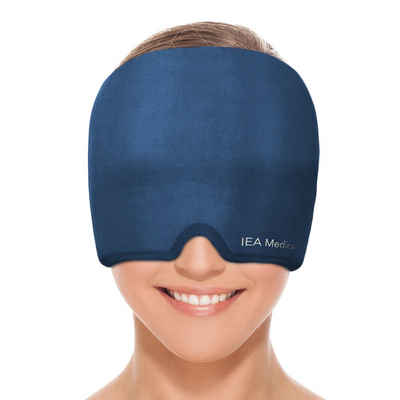IEA Medical Schlafmaske Migräne Maske, Kühlmaske, Anti-Kopfschmerzen, Schlafmaske, Kühlmütze, Komplettset, Set, Migräne Maske, Wiederverwendbar, dehnbare Kopfschmerzen-Maske