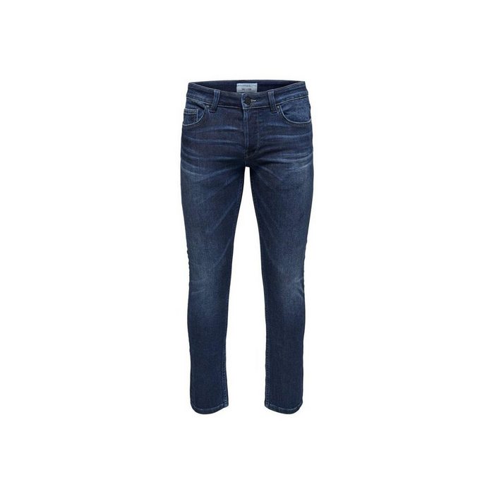 ONLY Straight-Jeans blau (1-tlg)