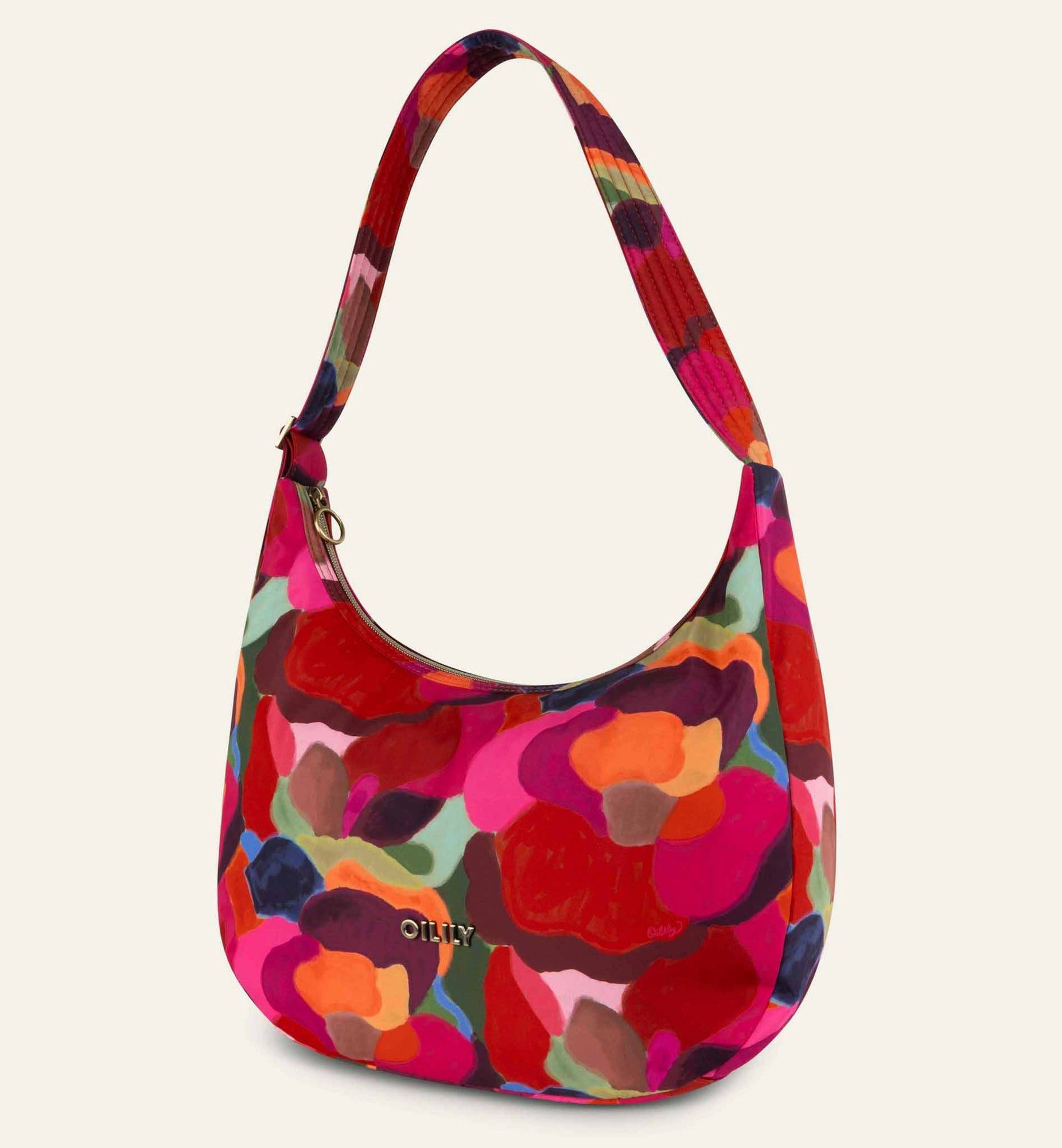 Oilily Schultertasche Hamel Hobo Bag True Red Verlee