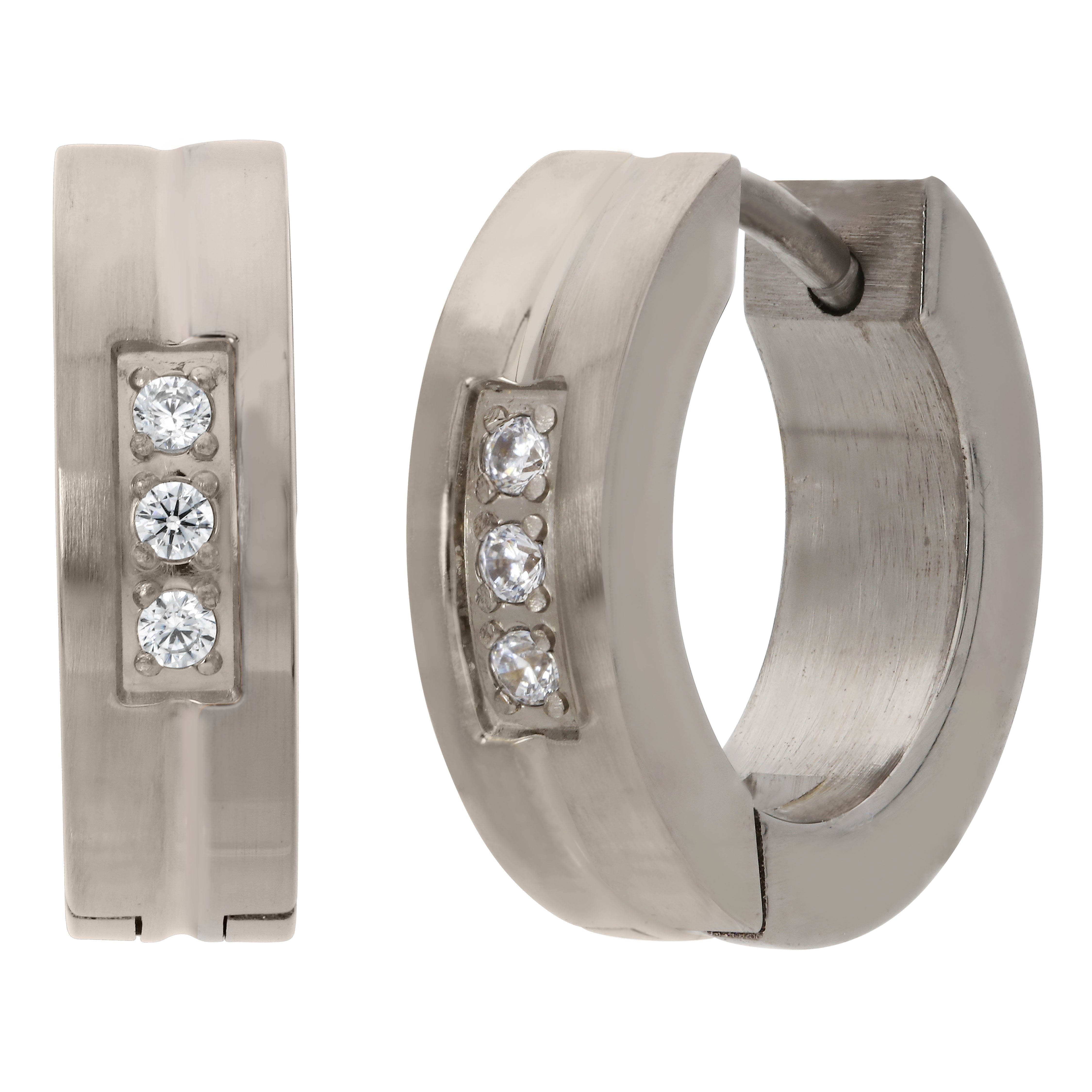 TITANIA Paar Creolen Ohrringe