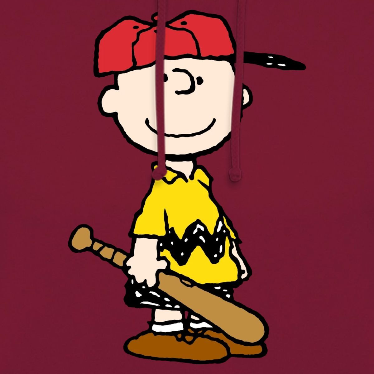 Spreadshirt Hoodie Peanuts Charlie Brown Baseball Sport Unisex Hoodie (1-tlg)