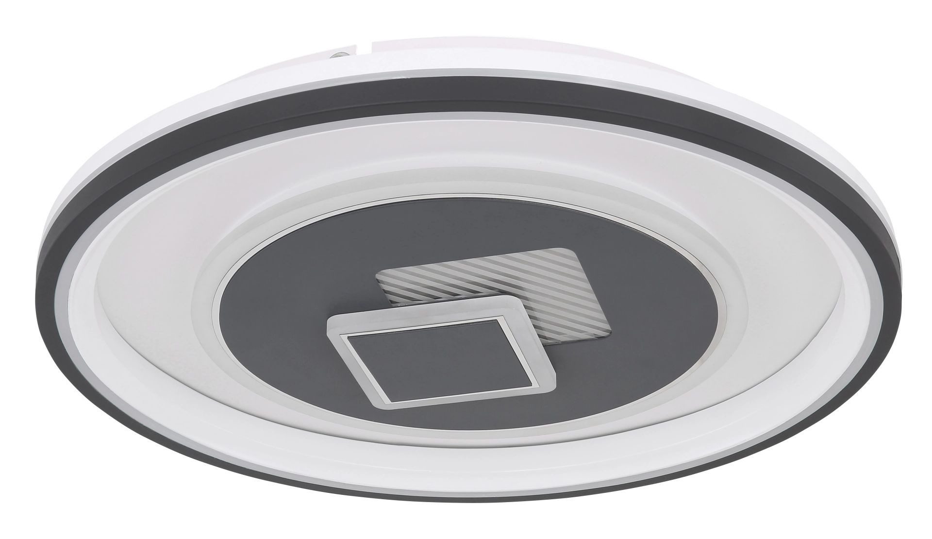 GLOBO LIGHTING LED Deckenleuchte SUNDI, Dimmfunktion, Memoryfunktion, Nachtlichtfunktion, mehrere Helligkeitsstufen, LED fest integriert, warmweiß - kaltweiß, Deckenlampe, Designleuchte, Wohnzimmer, Schlafzimmer, rund