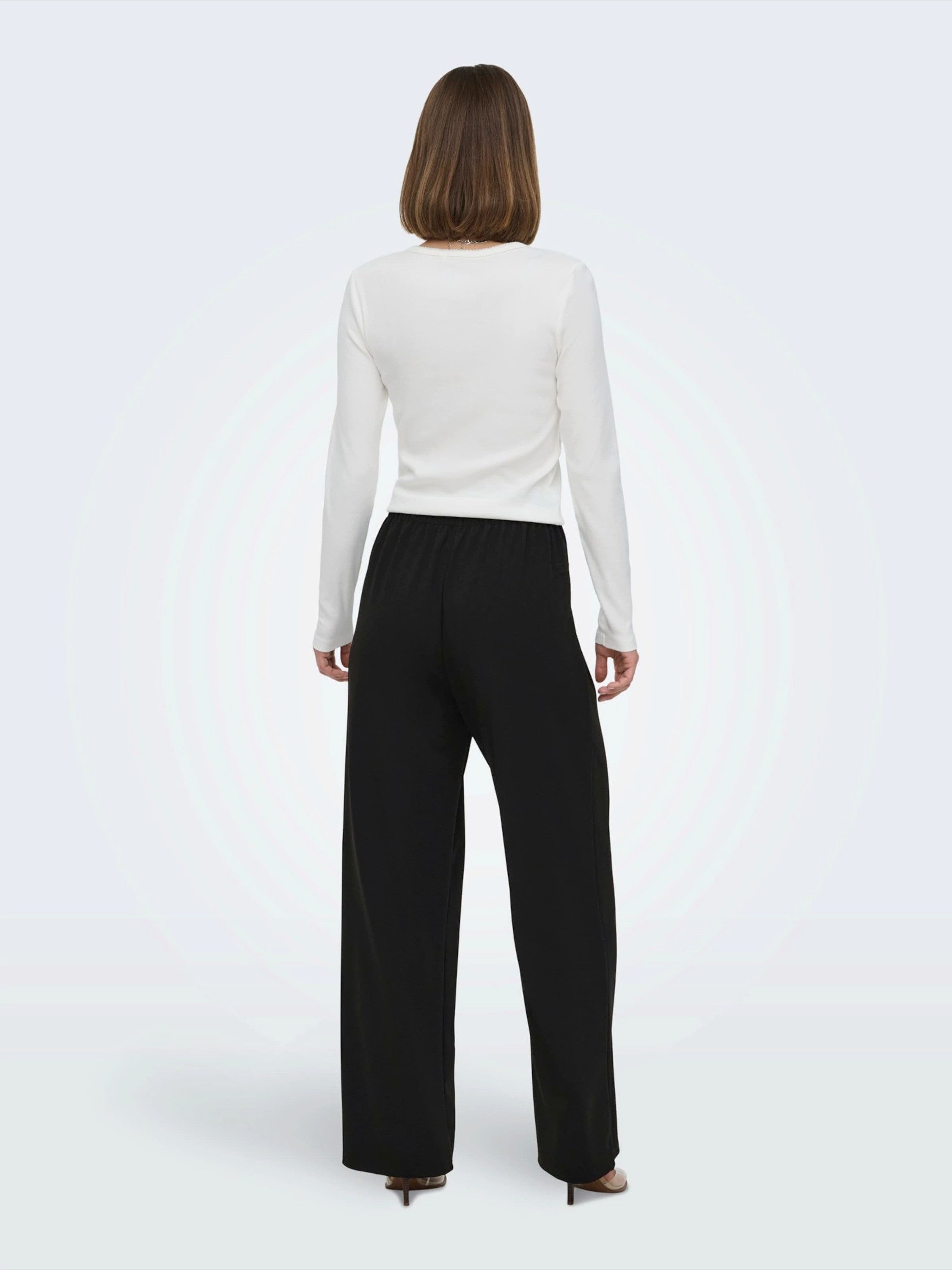 ONLY Bundfaltenhose ONLCECILIA (1-tlg) Drapiert/gerafft