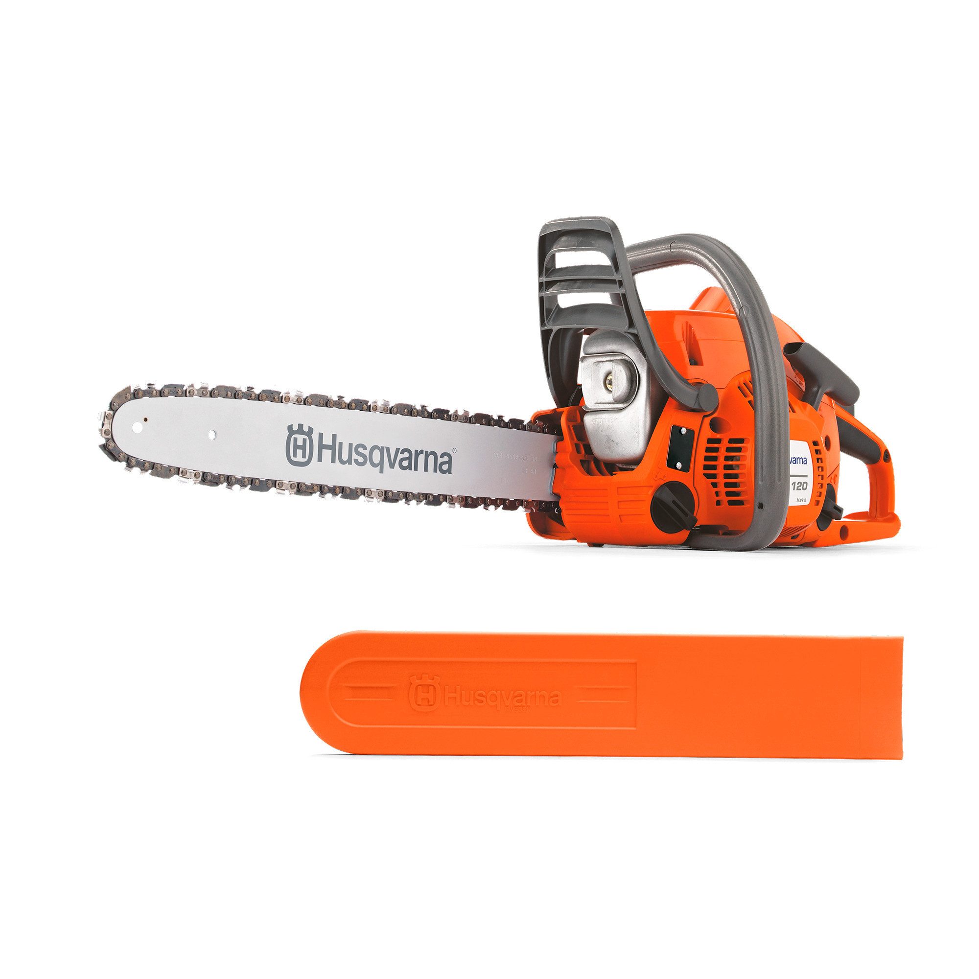 Husqvarna Benzin-Kettensäge 120 Mark II, 35 cm Schwertlänge, 38,2 cc X-Torq günstig online kaufen