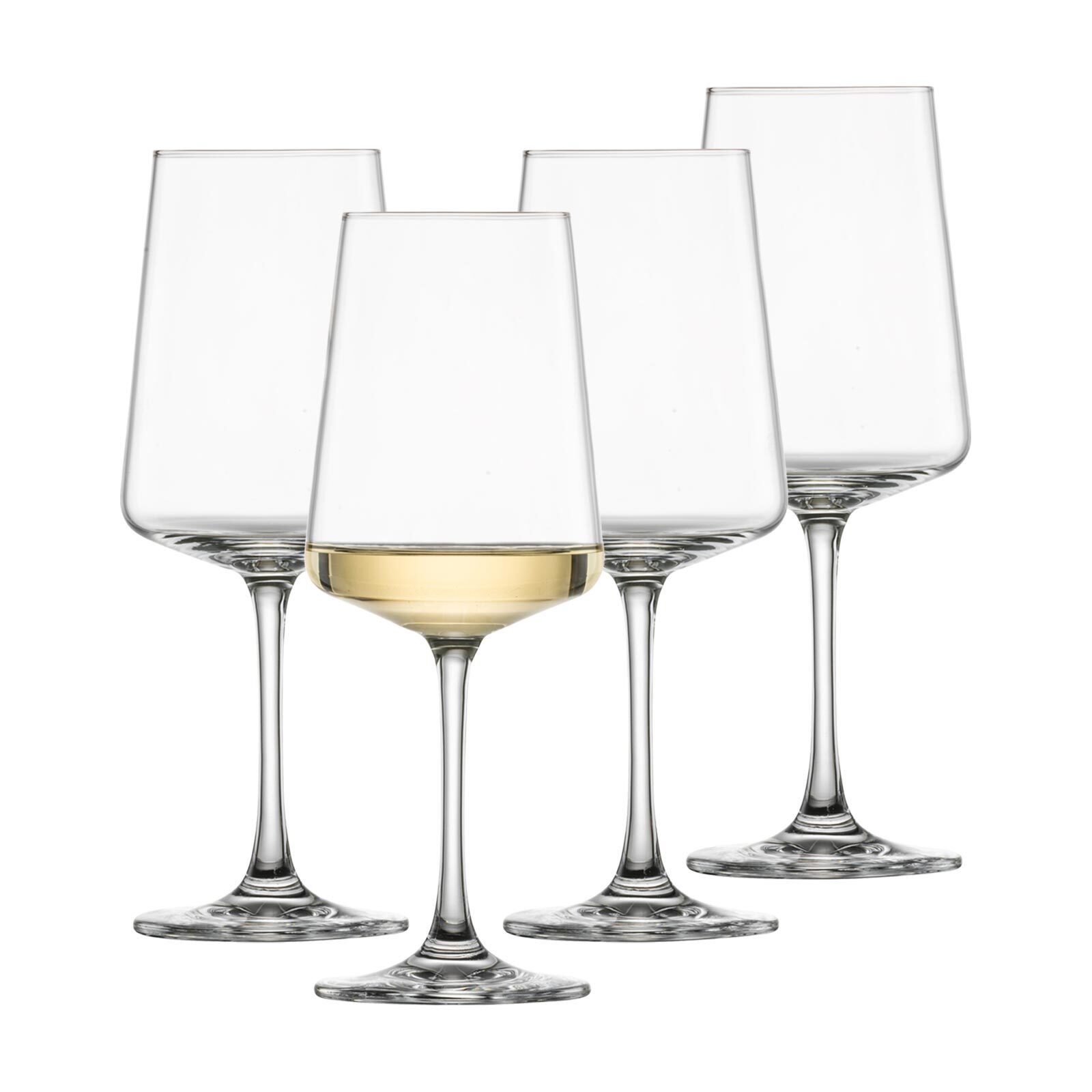 SCHOTT-ZWIESEL Weißweinglas MioVino Weißweingläser 380 ml 4er Set, 4-tlg., Glas