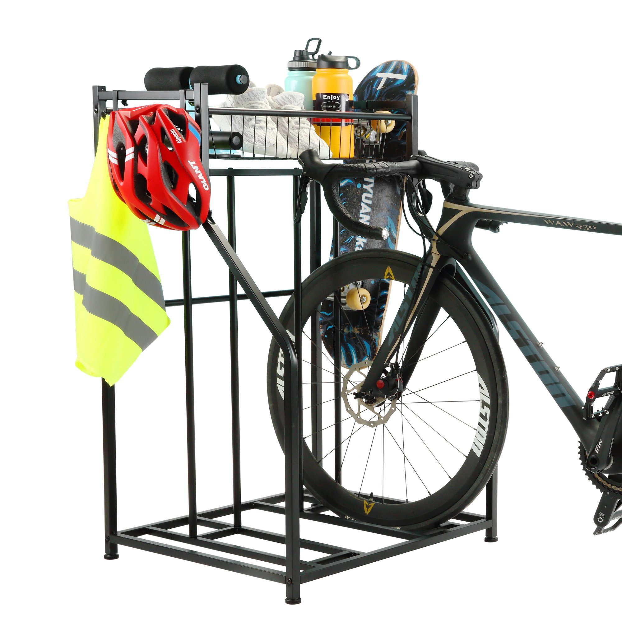 HomeGuru Fahrradständer »Fahrradständer mit Stauraum«, für 2 Fahrräder,  54,6x104,1x60,5cm