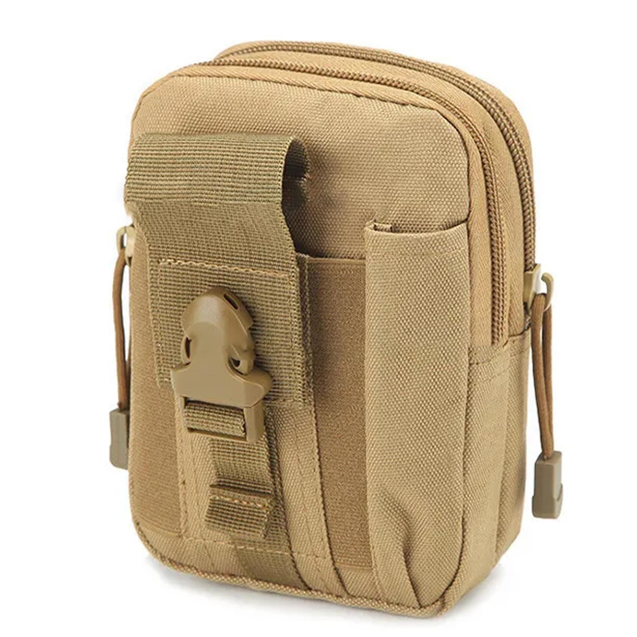 LA CUTE Bauchtasche Hüfttasche braun, kompakt, multifunktional Outdoor-Aktivitäten (Einzelstück: Hüfttasche für Outdoor-Aktivitäten und extreme Bedingungen), Kompakte, multifunktionale Hüfttasche für Outdoor-Aktivitäten