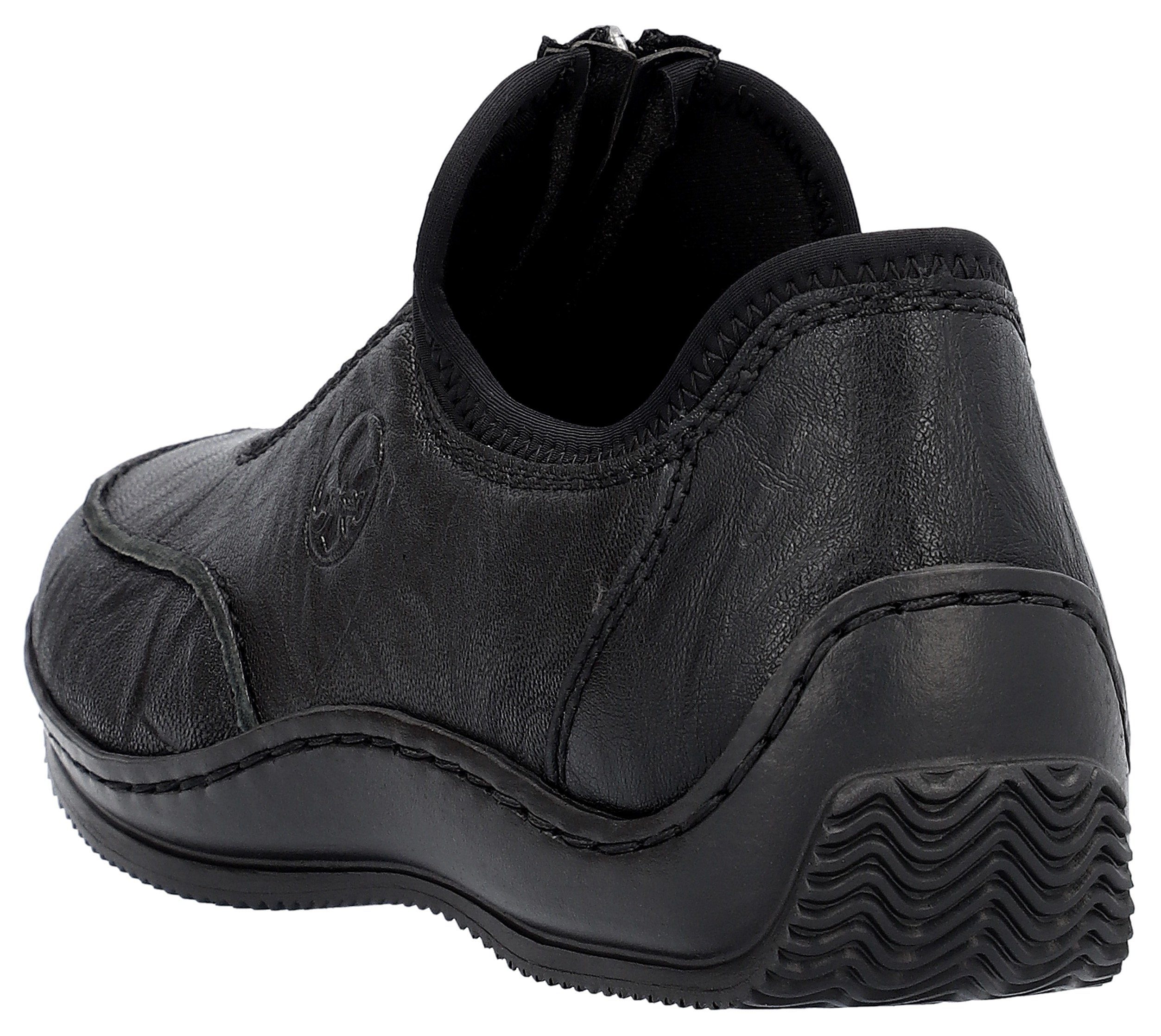 Rieker Slipper Halbschuh, Freizeitschuh mit Reißverschluss günstig online kaufen