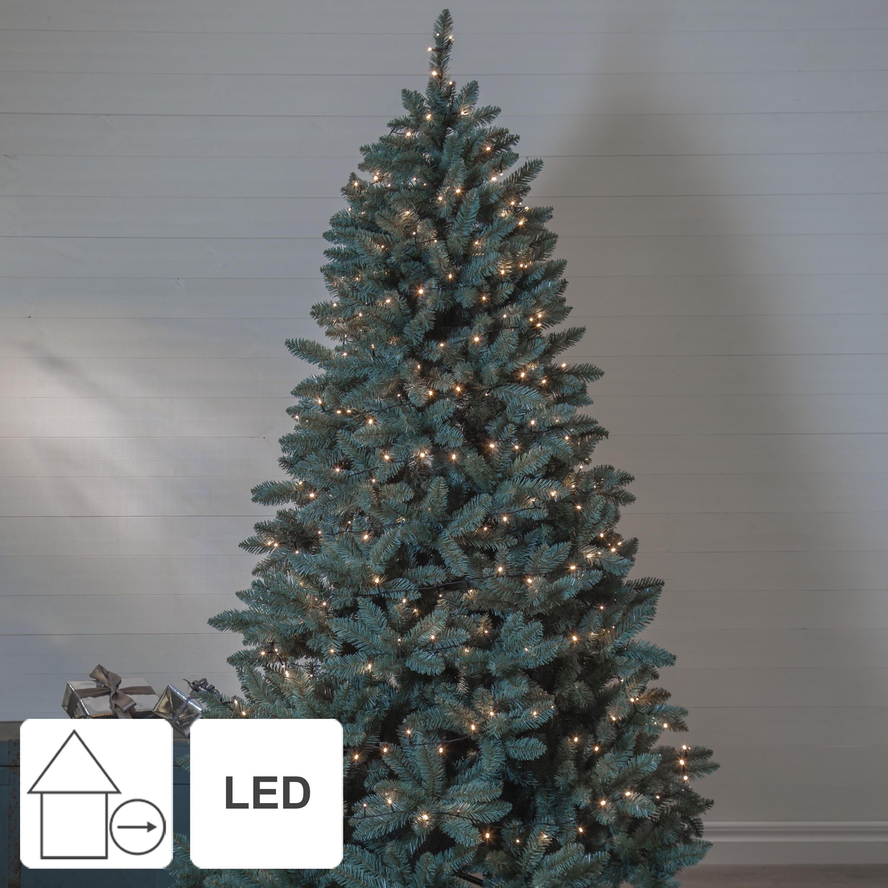 STAR TRADING LED-Lichterkette Crispy Ice White, LED Lichterkette,Crispy Ice White', 25m