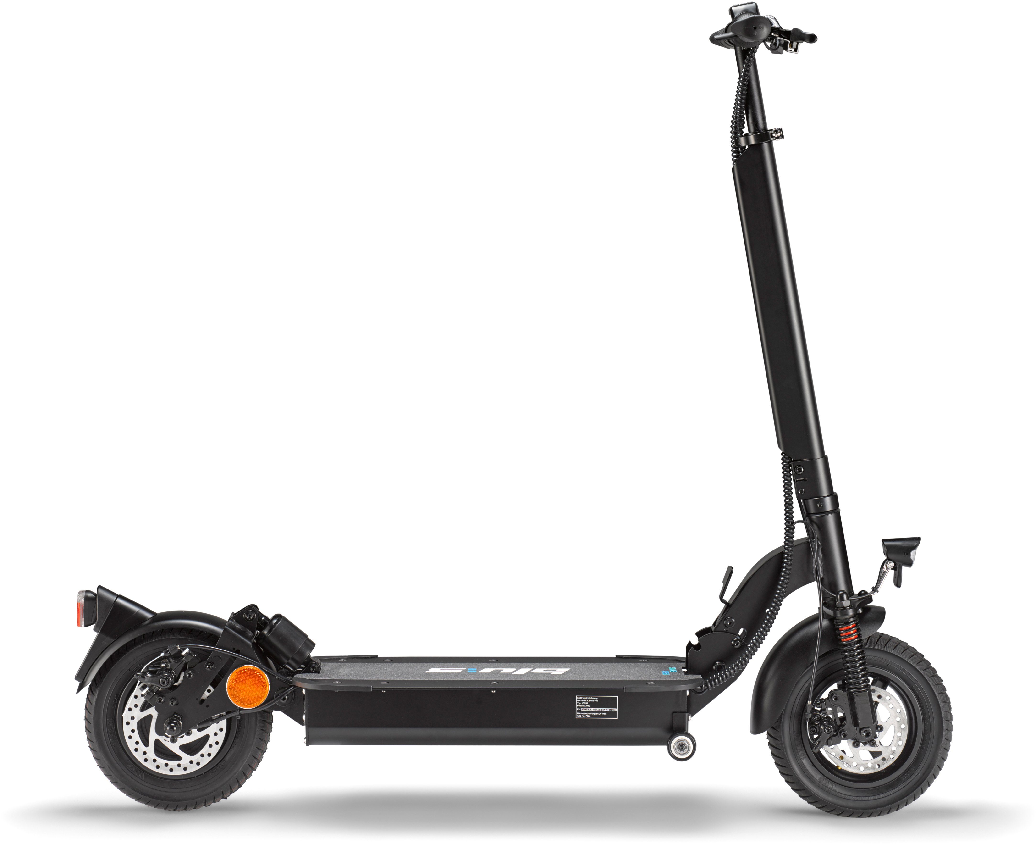 Blu:s E-Scooter XT950, 20 km/h, 50 mit bis zu Straßenzulassung km Reichweite