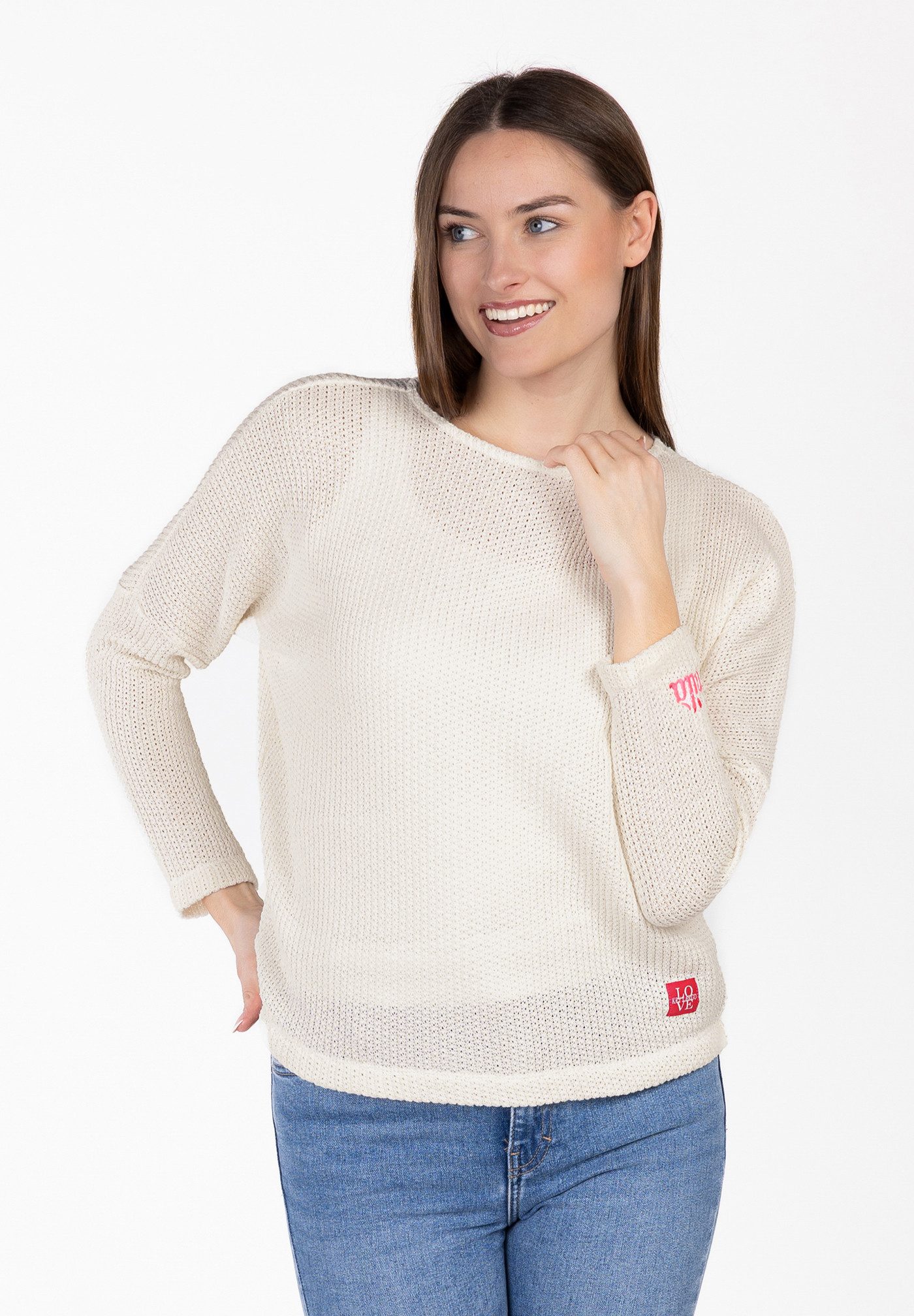 Key Largo Rundhalspullover WKN COAST round (1-tlg)