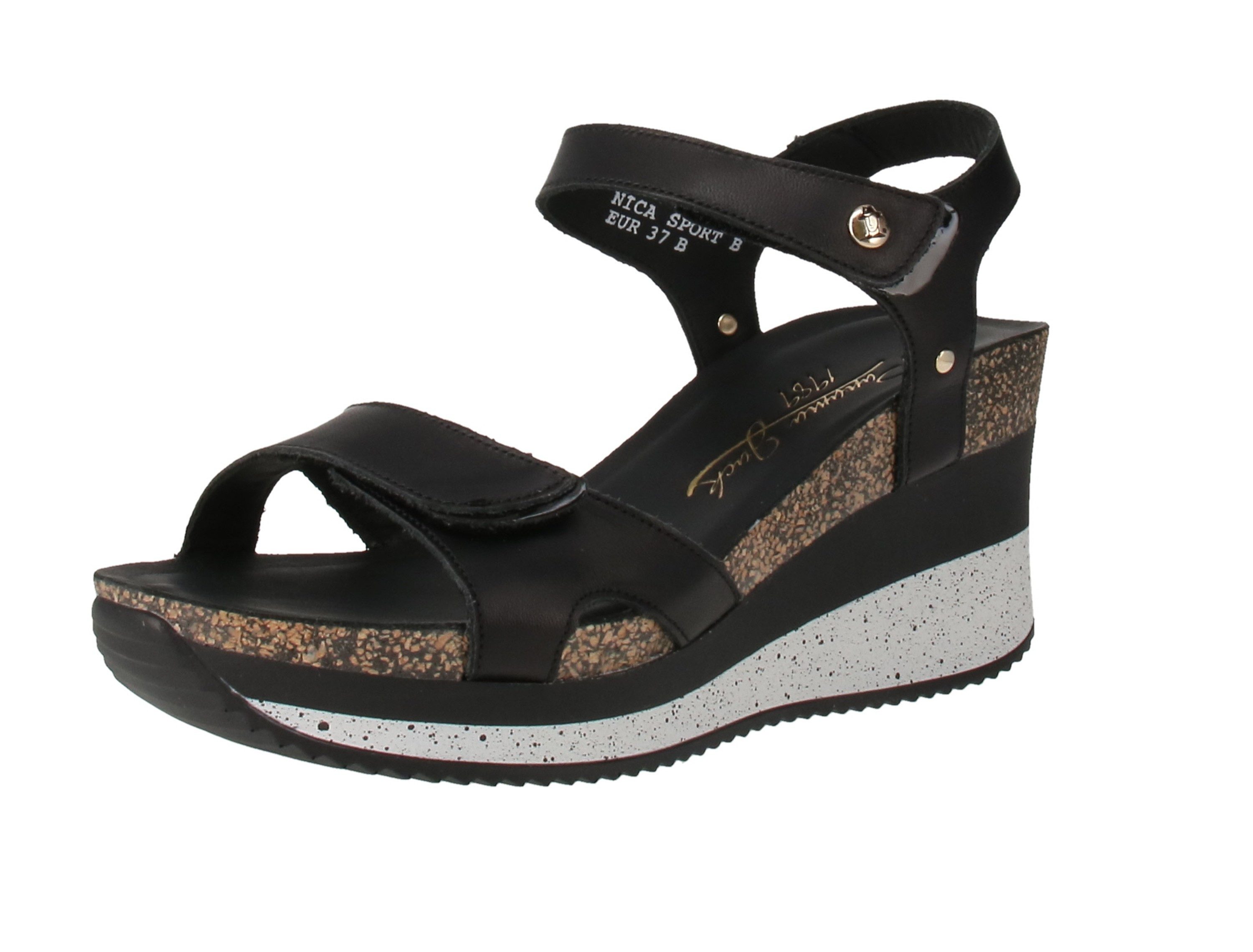 Panama Jack Panama Jack Nica Sport B10 Napa - Damen Schuhe Sandaletten - Black Sandale