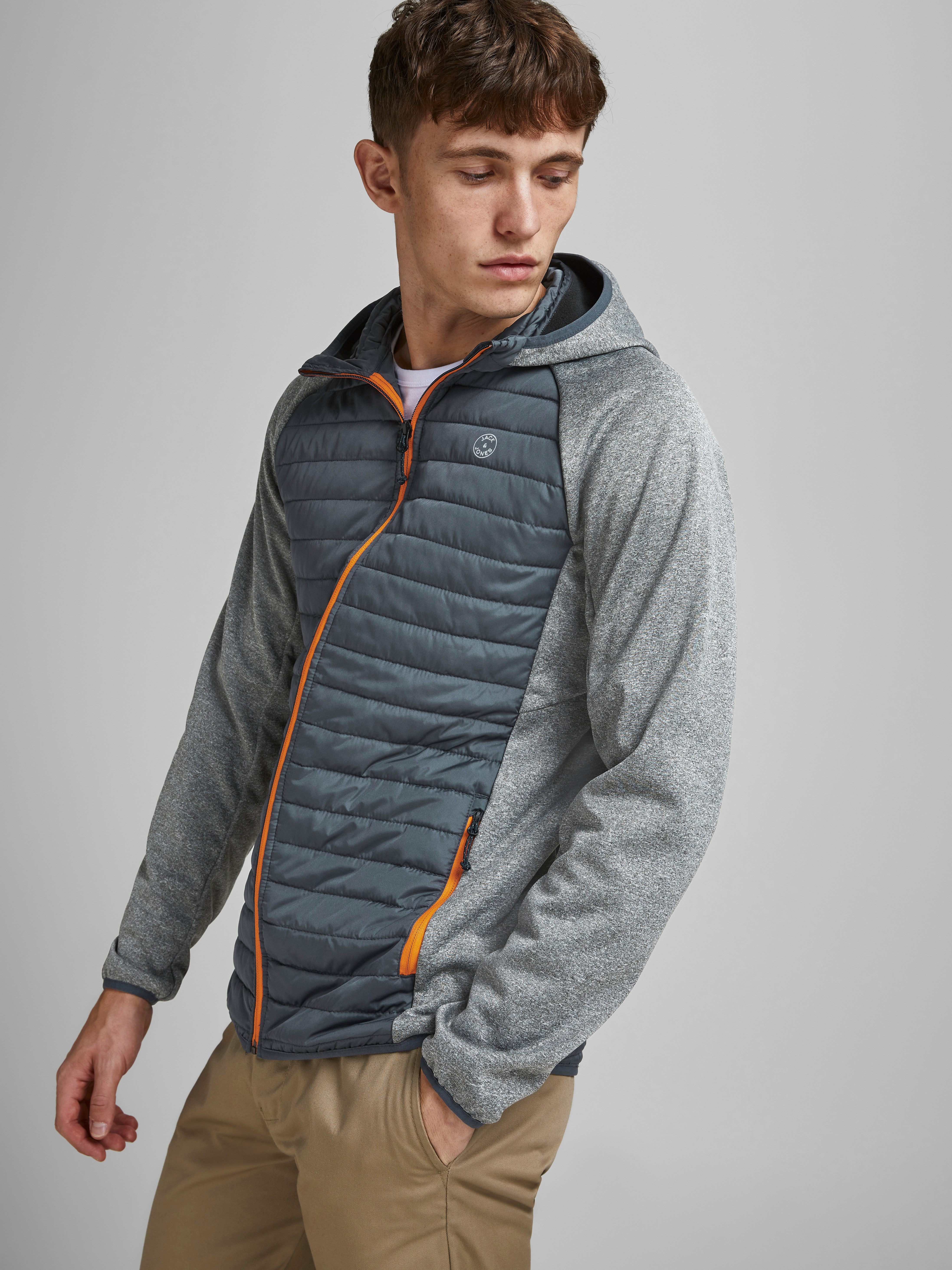 Jack & Jones Steppjacke JJEMULTI mit Kapuze und Futter unifarben, modisch, günstig online kaufen
