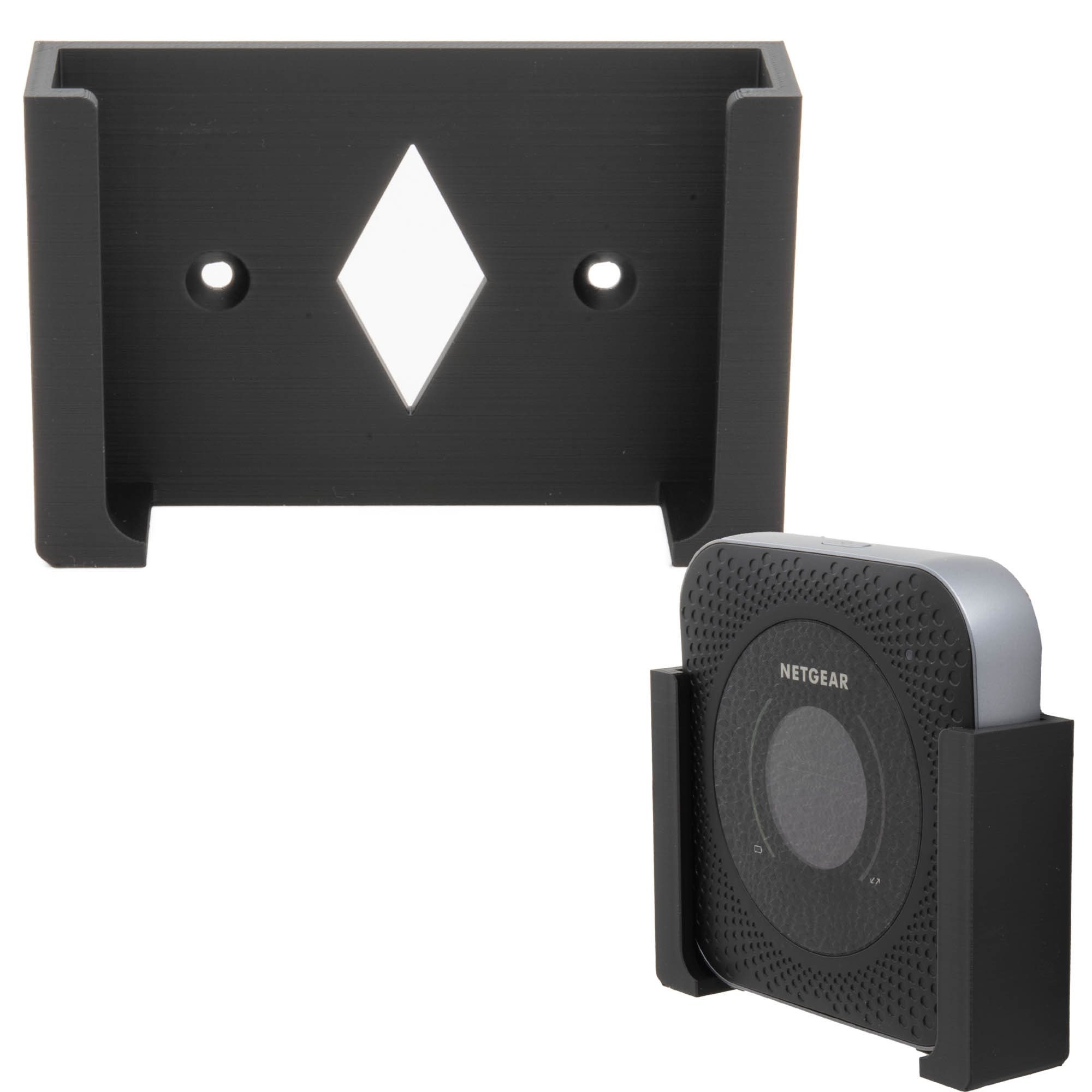 TSB Werk Wandhalter für Netgear Nighthawk M1 M2 M5 DSL-Router, Wandhalterung, Router, Halter, Halterung