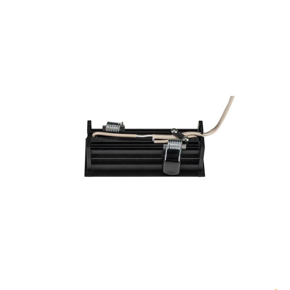 SLV Einbauleuchte LED Deckeneinbauleuchte Milandos in Schwarz 8W 2080lm 4-flammig 3000K, LED