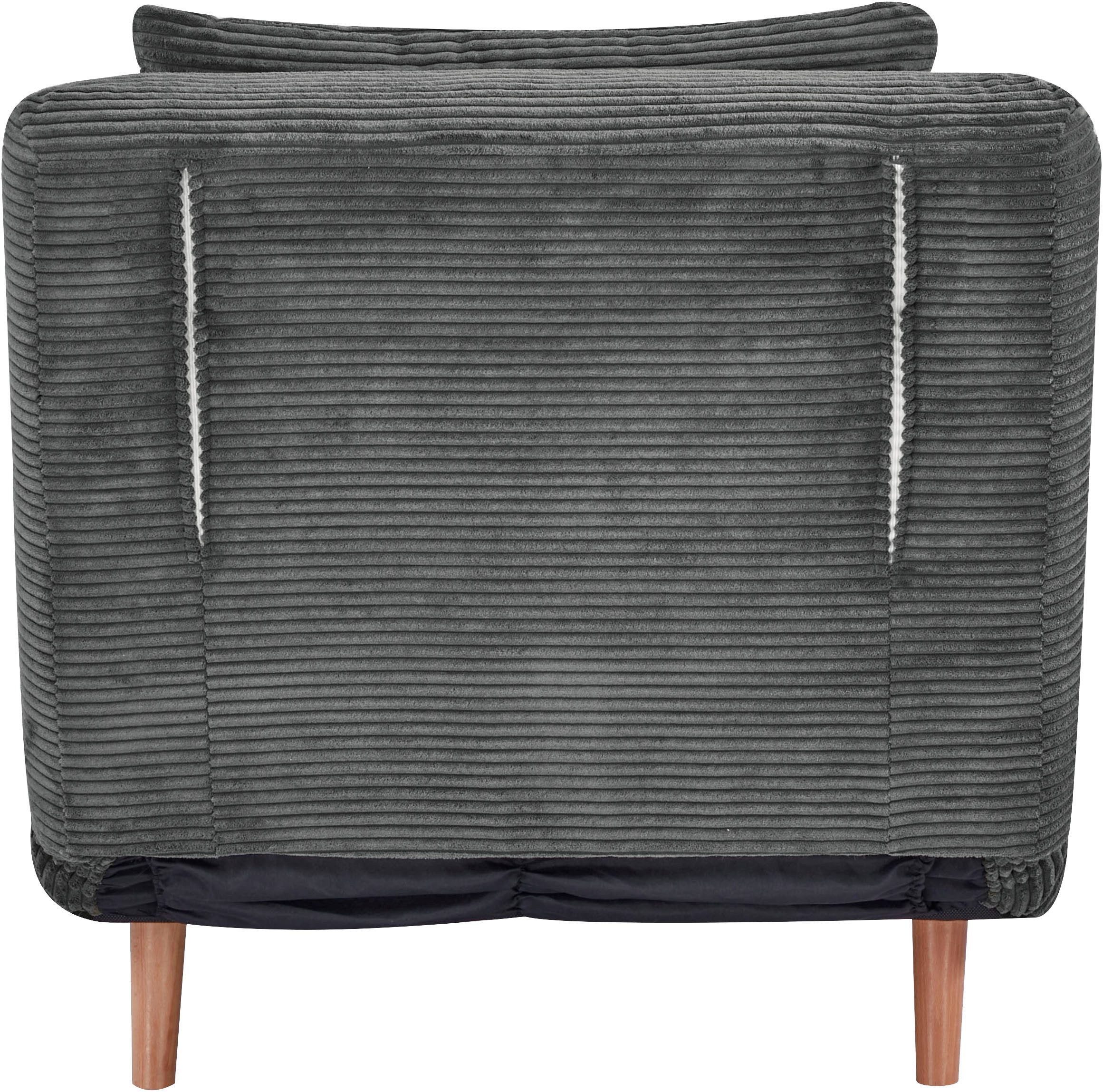 OTTO home Sessel AINSLEY - OTTO. Verlässliche Qualität., wandelbar zum Gästebett, Schlafliege, Webstoff u. Cord-Bezug – Bild 5 von 5