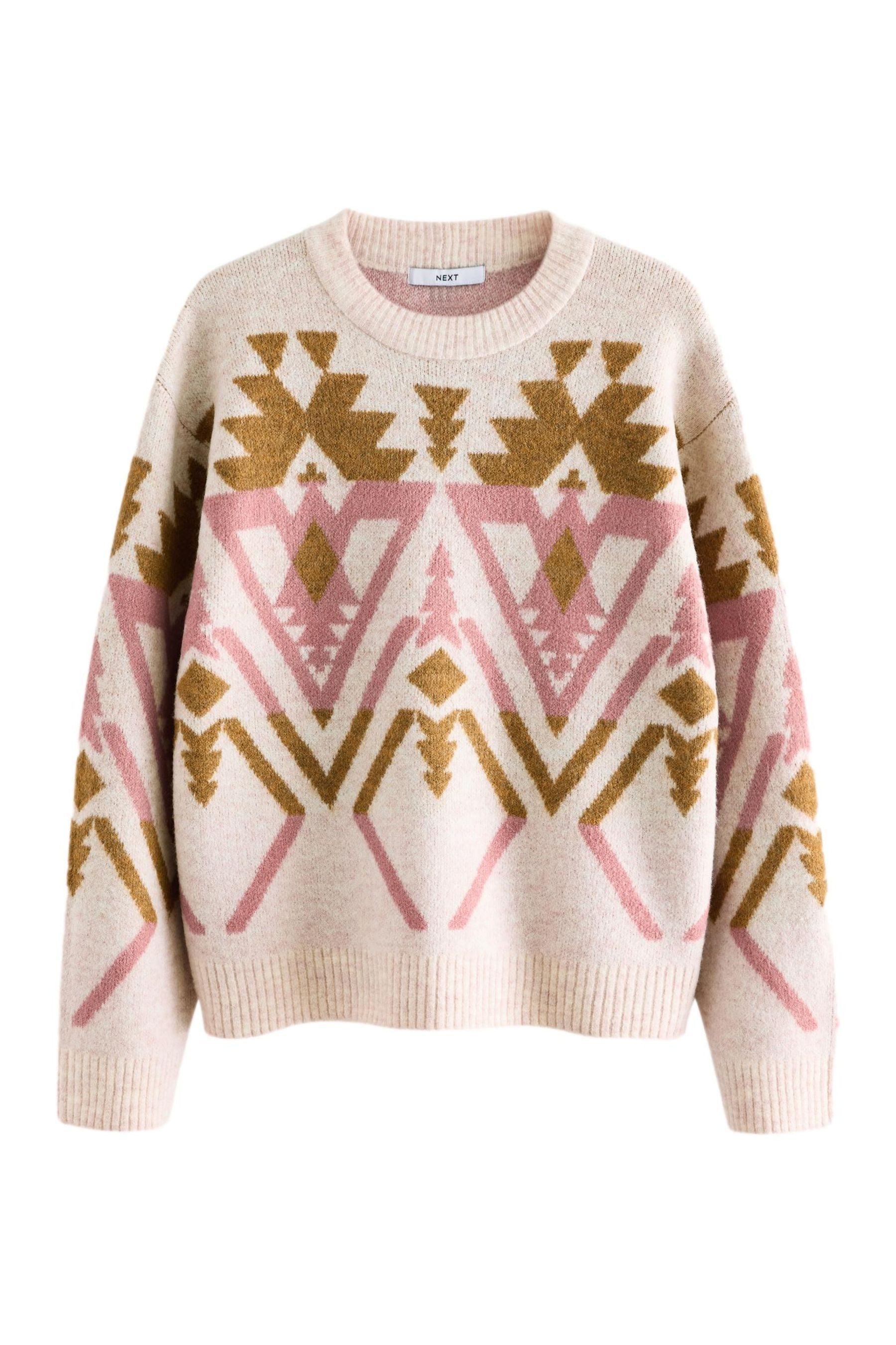 Strickpullover Weicher, gemusterter Strickpullover