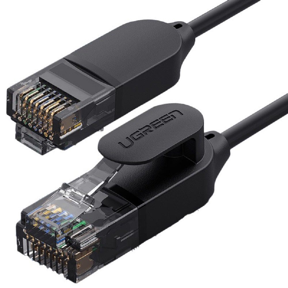UGREEN flaches Internetkabel patchcord RJ45 Cat 6A UTP 1000Mbp LAN-Kabel, (200 cm)