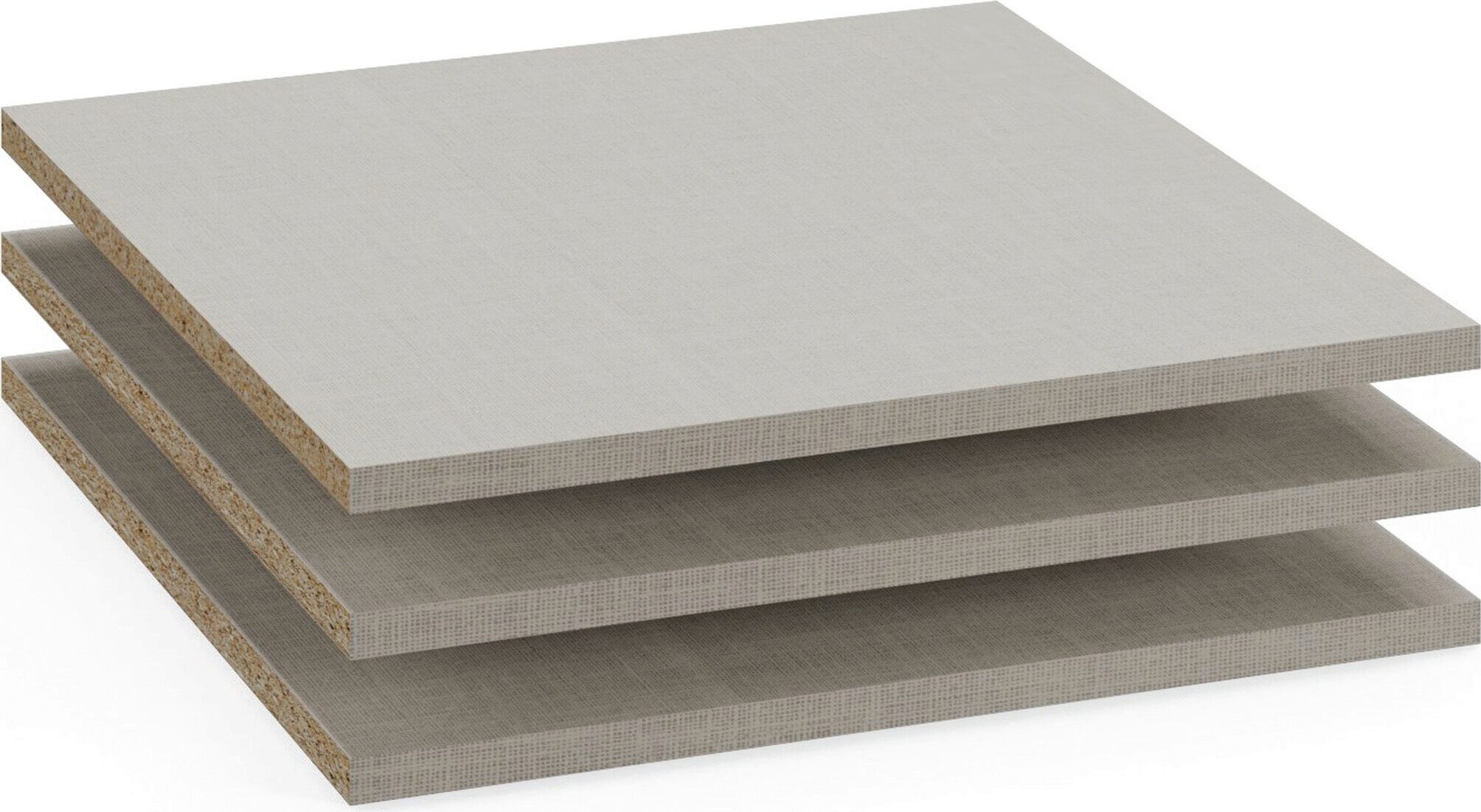 rauch Einlegeboden Zubehör für Rauch-Schränke Garderobe Kleiderschrank Schrank (inklusive Befestigungselemente), 3er-Set Breite 43 cm, Tiefe 45 cm MADE IN GERMANY