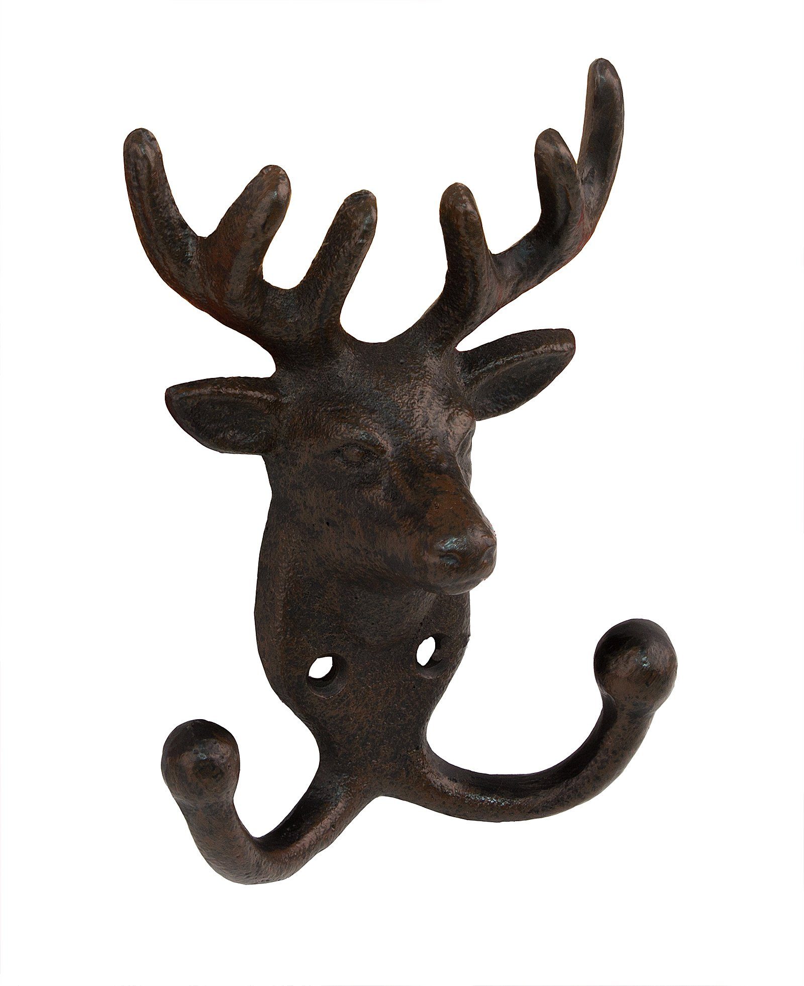 BigDean Dekogeweih Wandhaken Hirsch Haken Gusseisen Garderobenhaken Werkzeu günstig online kaufen