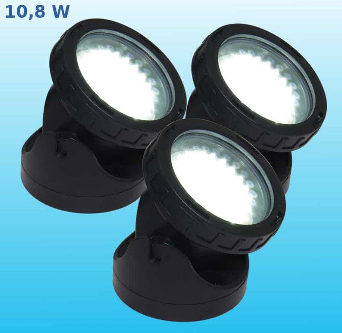 Casa Padrino Tischleuchte Casa Padrino Luxus LED Brunnen Лампы 3er Set Schwarz