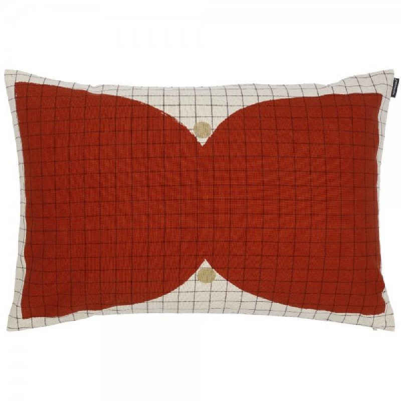 Kissenhülle Kissenbezug Kalendi Linen-Gold-Red (40x60cm), Marimekko