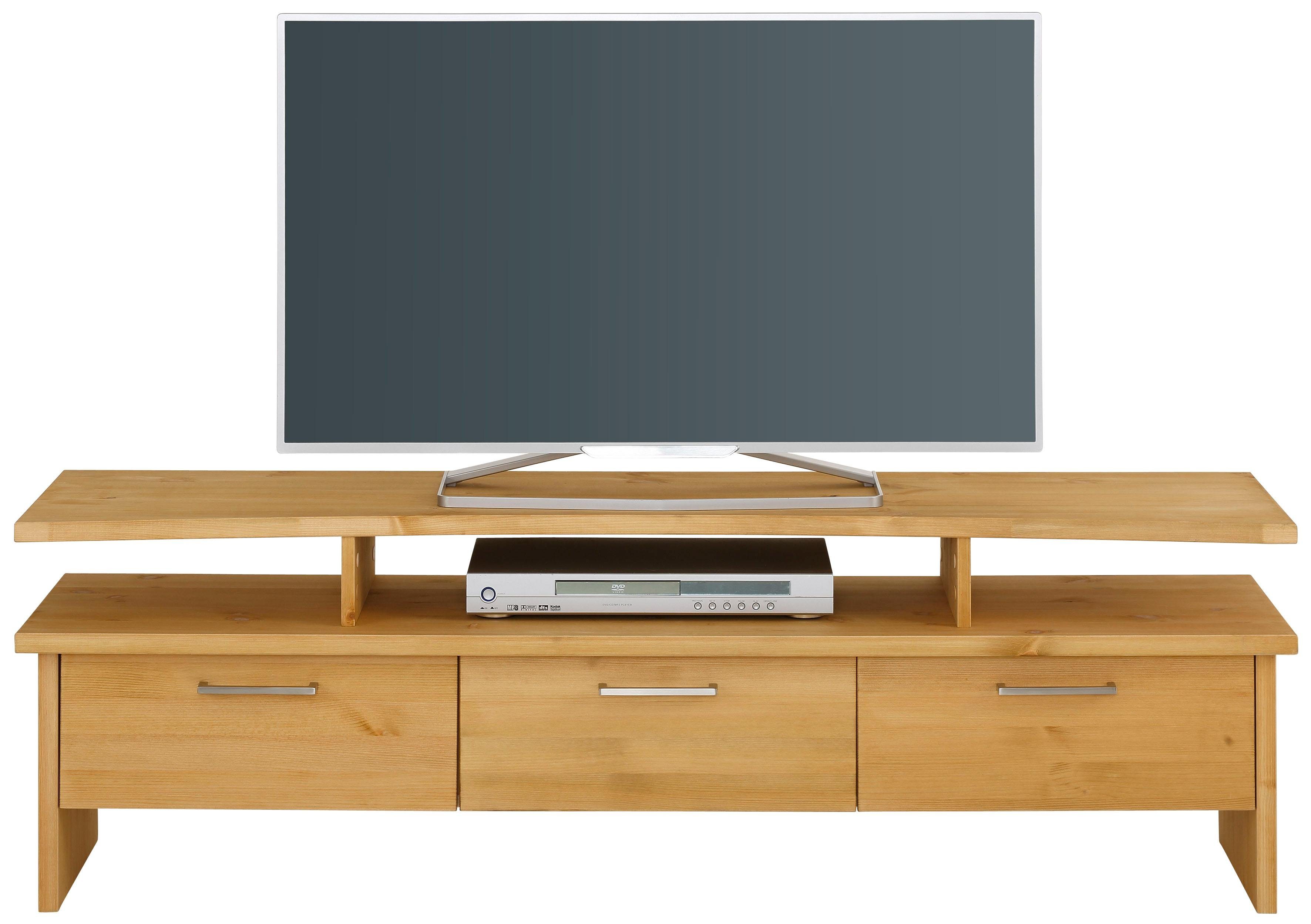 Home affaire TV-Board Ixo, Breite 148 cm, mit 3 Schubladen, aus masiver Kiefer, FSC®