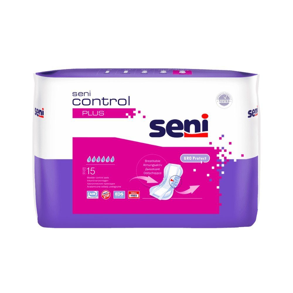 seni Inkontinenzboxer Seni Control Plus Inkontinenzeinlage - 15 Stück