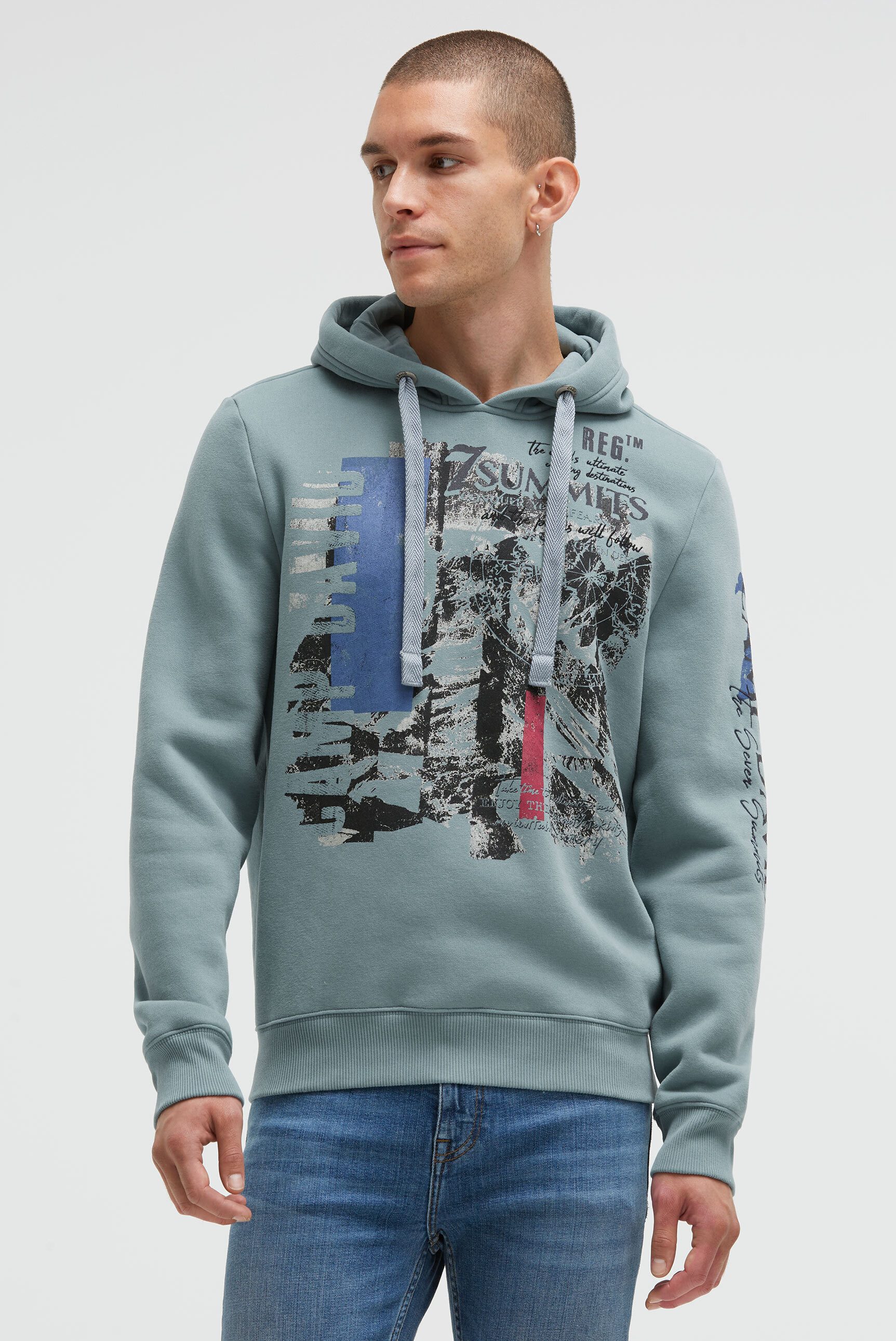 CAMP DAVID Kapuzensweatshirt mit weicher Innenseite günstig online kaufen
