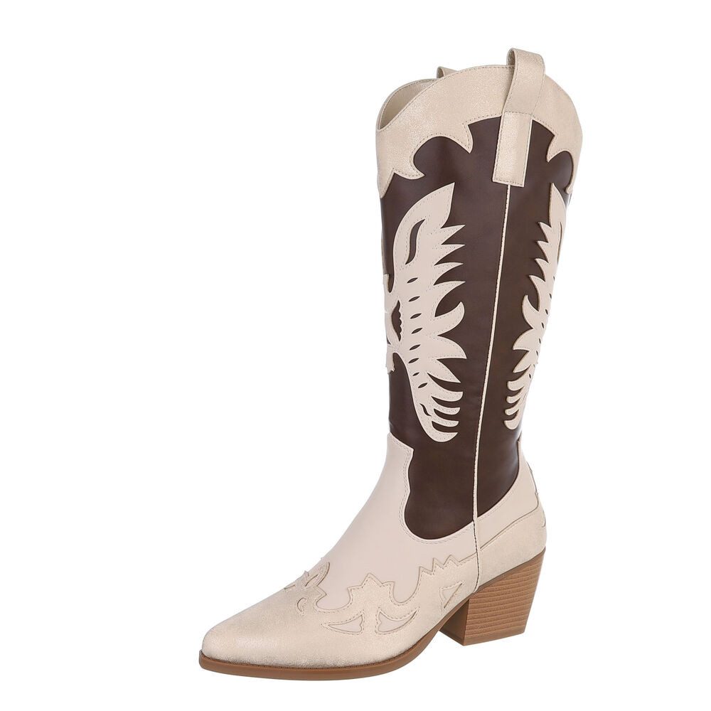 Damen Cowboyboots Western Westernstiefel