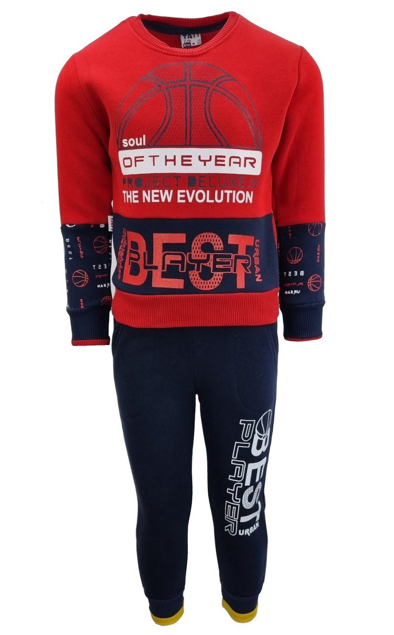 Fashion Boy Sweatanzug Sweatanzug Freizeitanzug Jogginganzug Jungen JFT2247