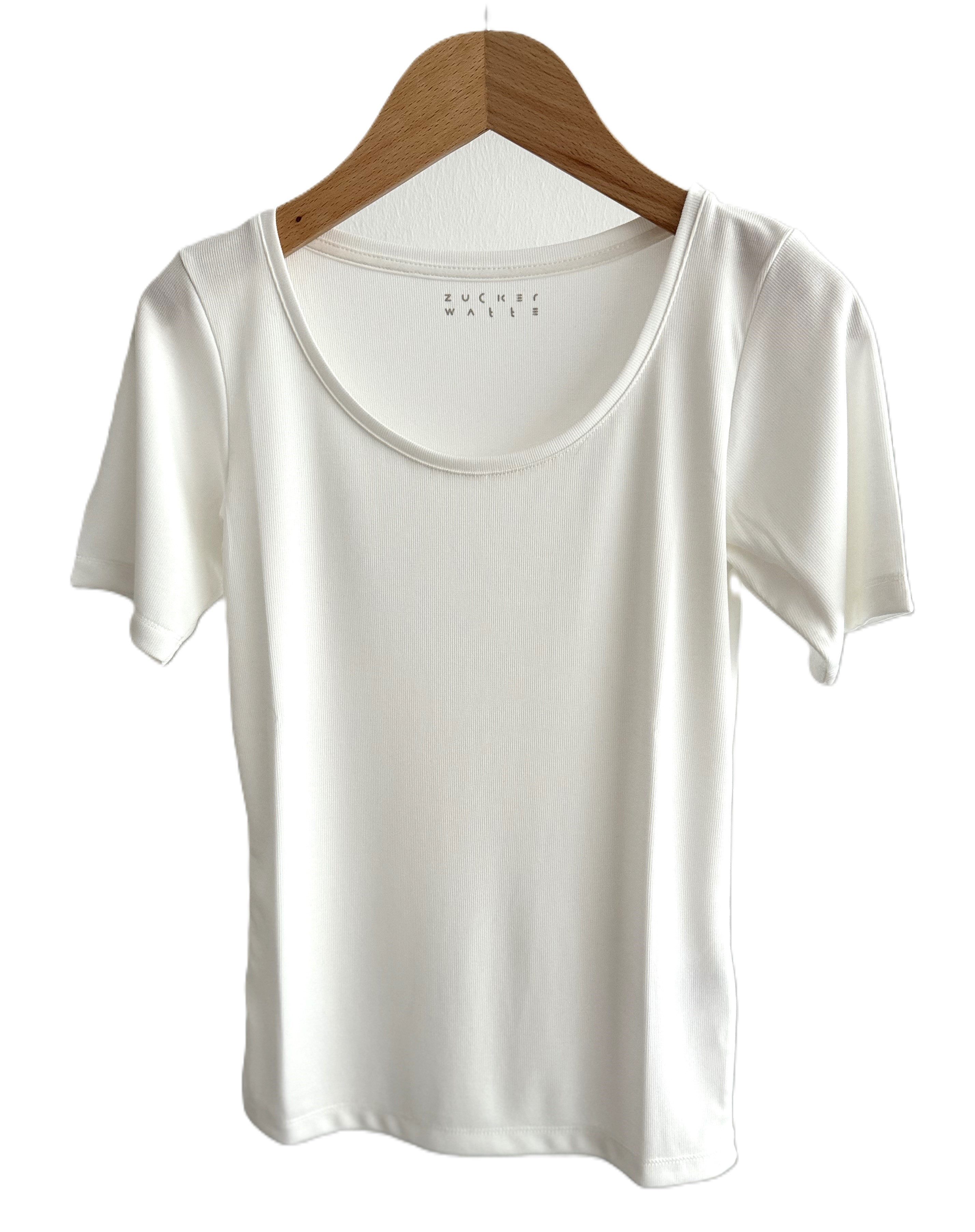 Zuckerwatte T-Shirt Rundhalsausschnitt, stonewashed, weiche Modalmischung günstig online kaufen