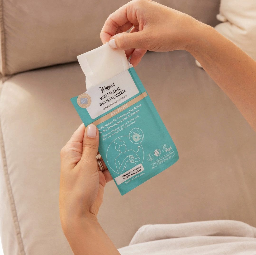 MABYEN Tuchmaske MABYEN Weißkohl Brustmasken 3er Set, 1-tlg.