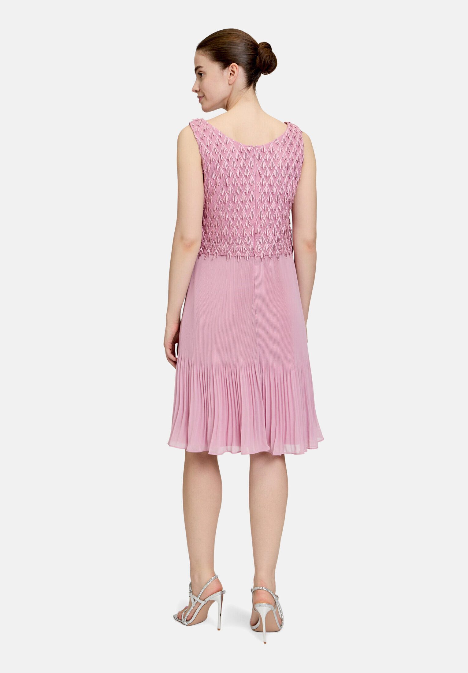 Vera Mont Cocktailkleid Damen mit Plissee Fransen