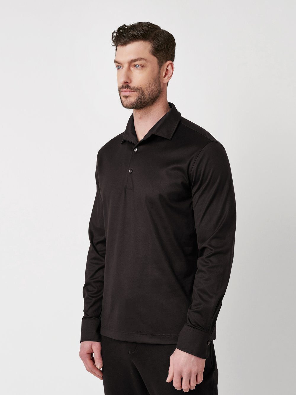 DESOTO Poloshirt Luxury Two Ply Polo Revers aus feinster Two Ply Qualität