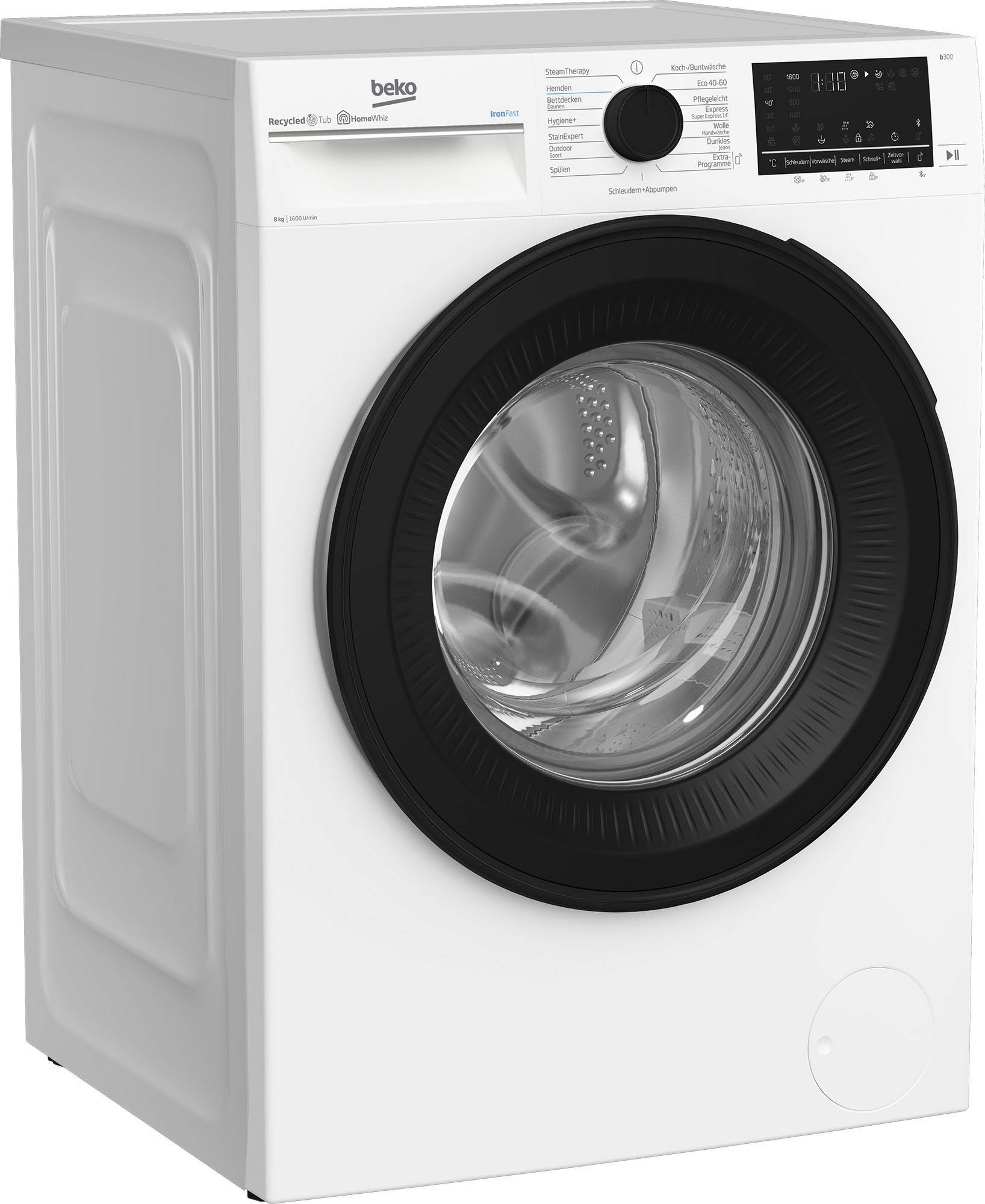 BEKO Waschmaschine B3WFR58615W kg, 8 1600 7003440003, U/min