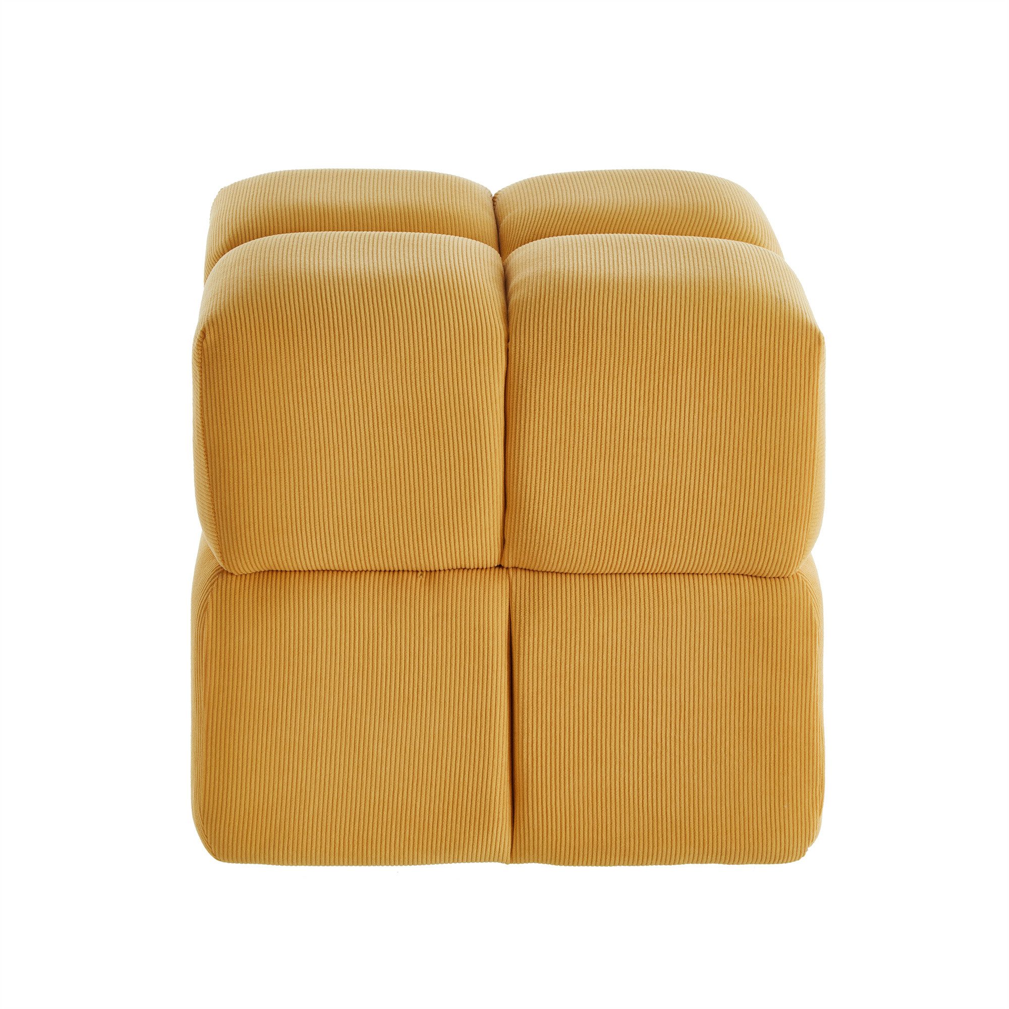 Yemaster Hocker Hocker, Kordsamt, ein Stück, günstig online kaufen