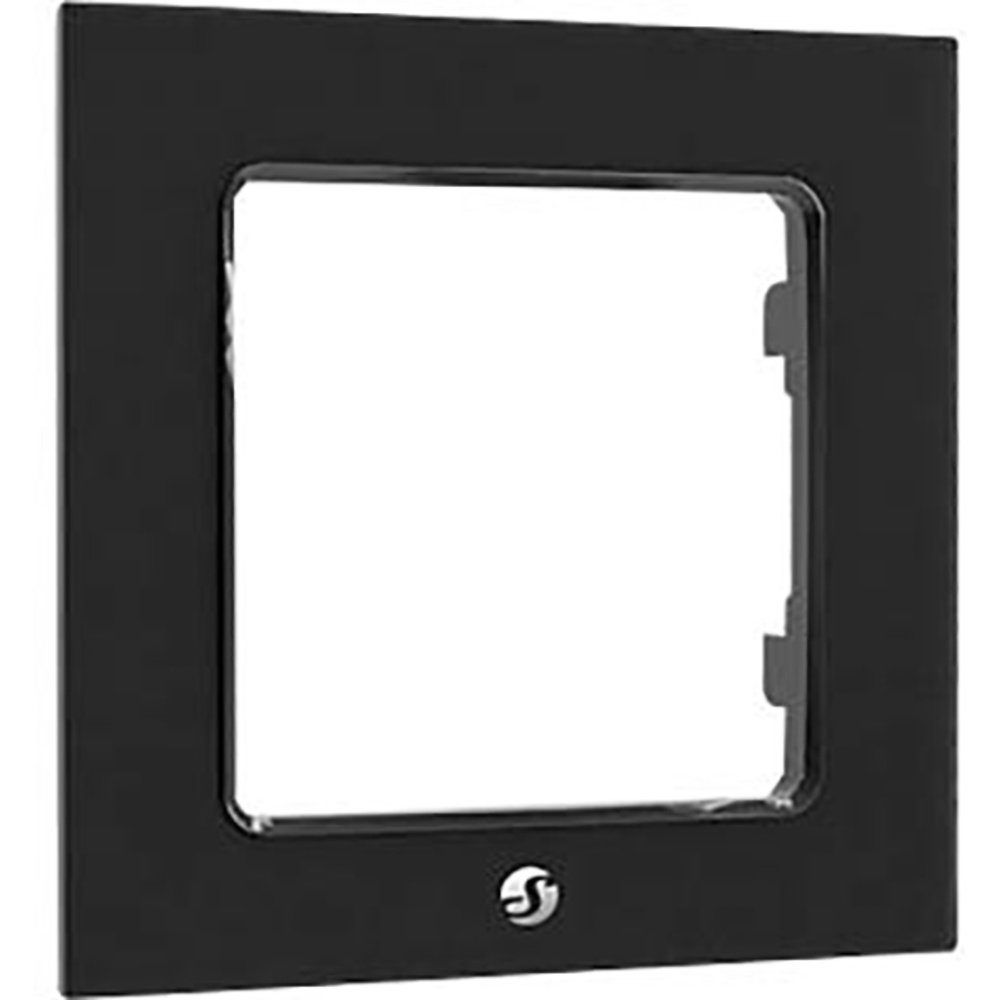 Shelly Shelly Shelly Wall frame 1 - black Rahmen Smart-Home-Zubehör